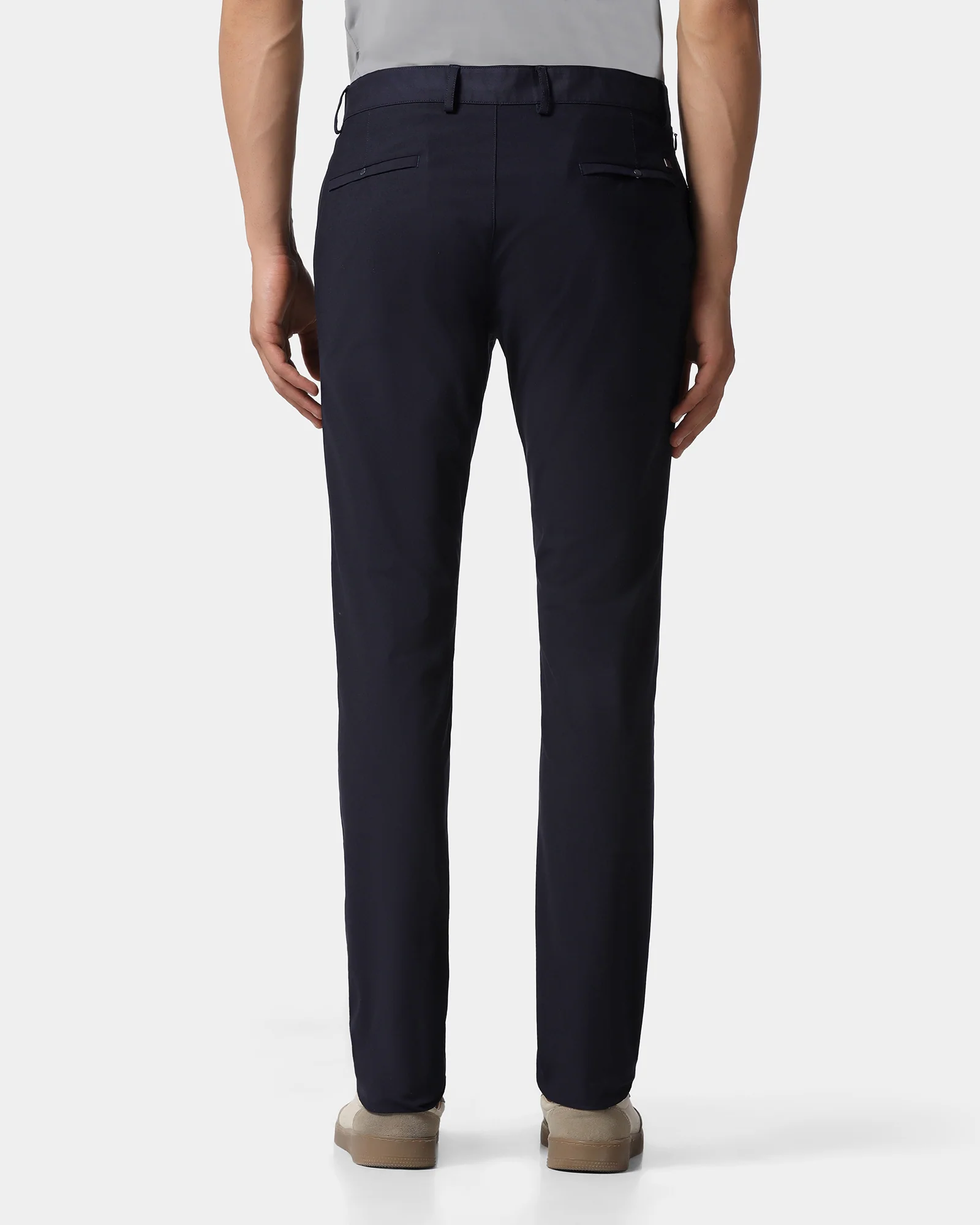 Navy TechPro Solid Khakis - Yukon - Image 2