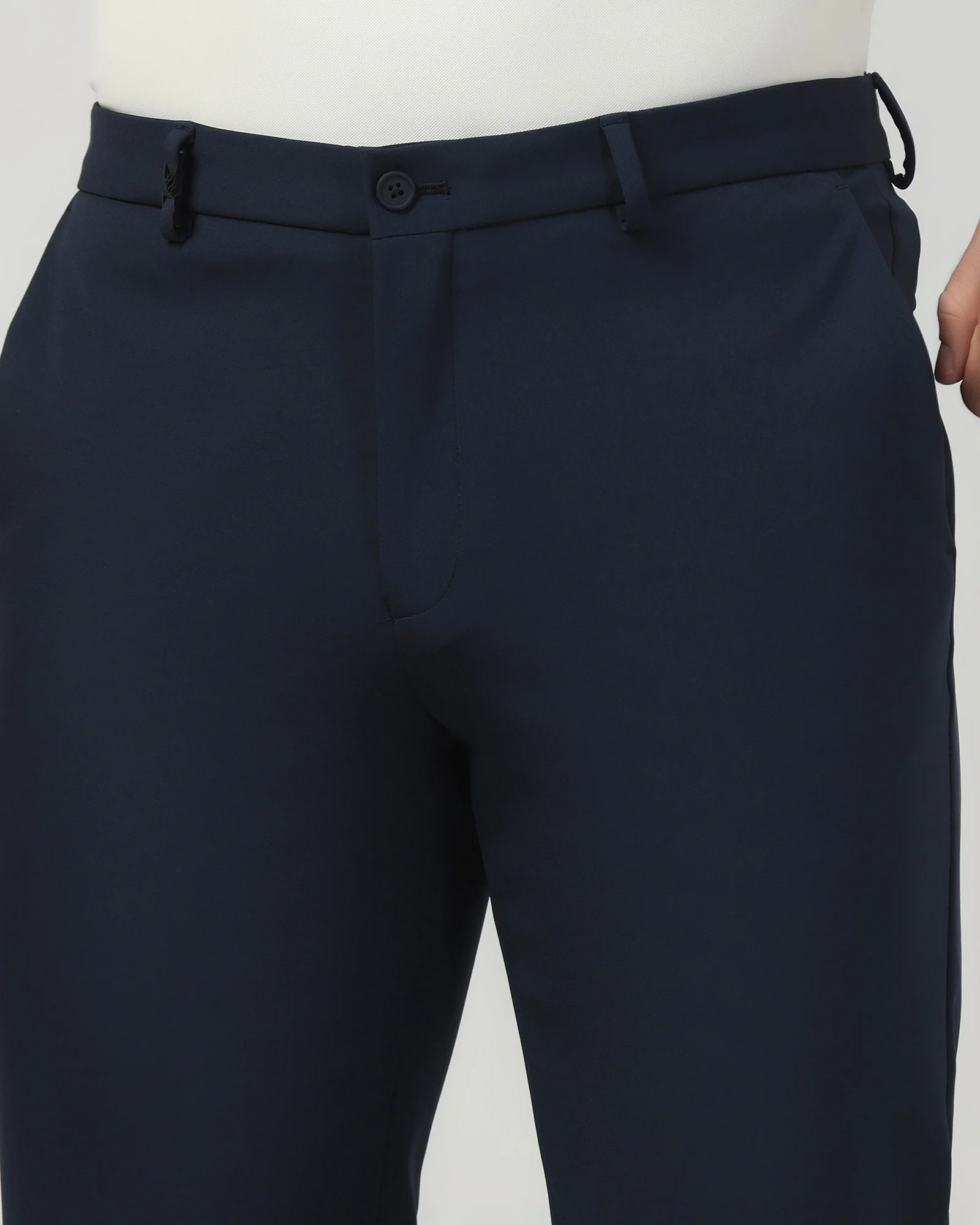 Navy TechPro Solid Trouser - Ashley - Image 4