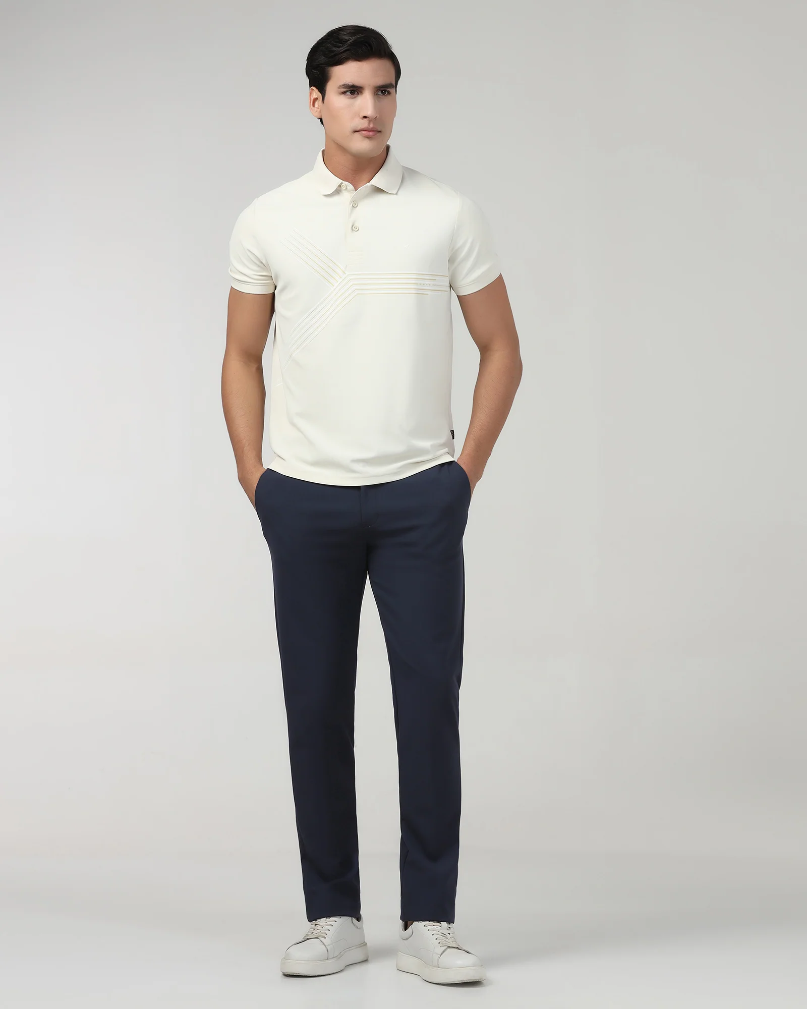 Navy TechPro Solid Trouser - Ashley - Image 7