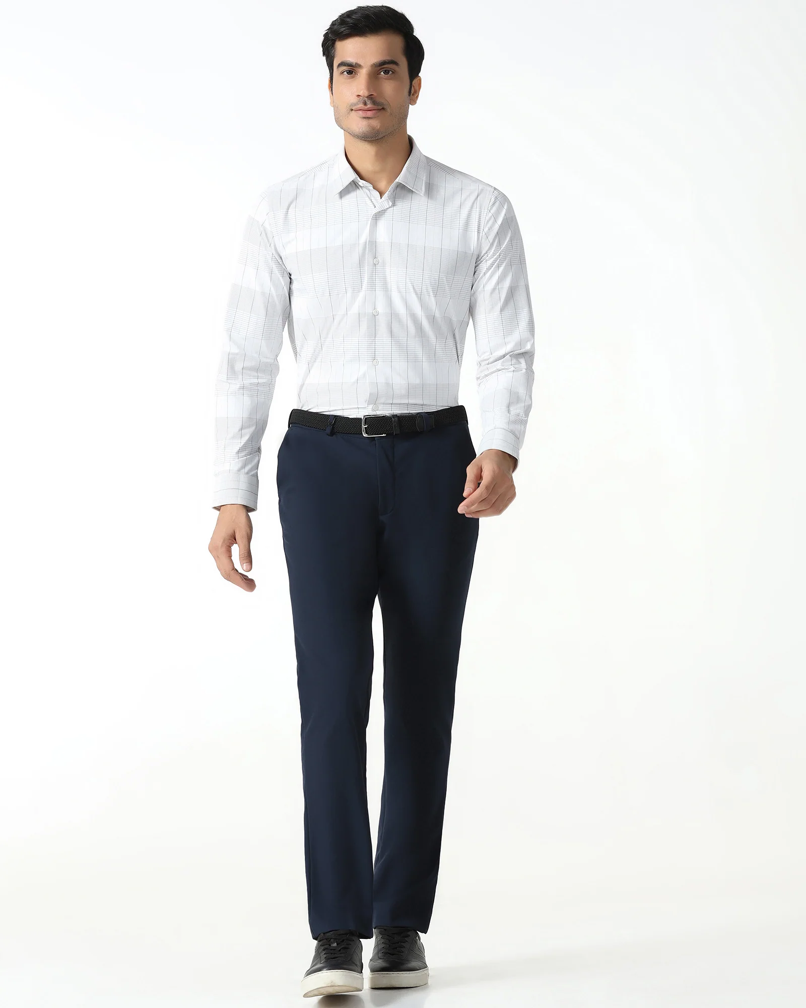 Navy TechPro Solid Trouser - Ashley - Image 7