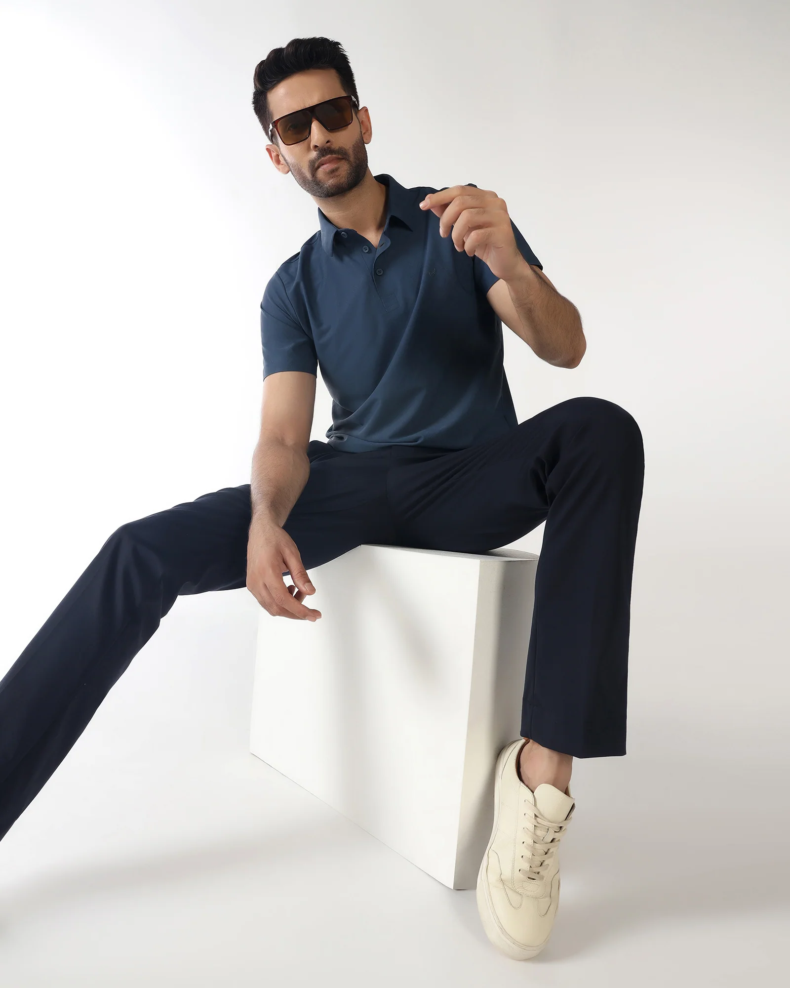 Navy TechPro Solid Trouser - Explorer - Image 5