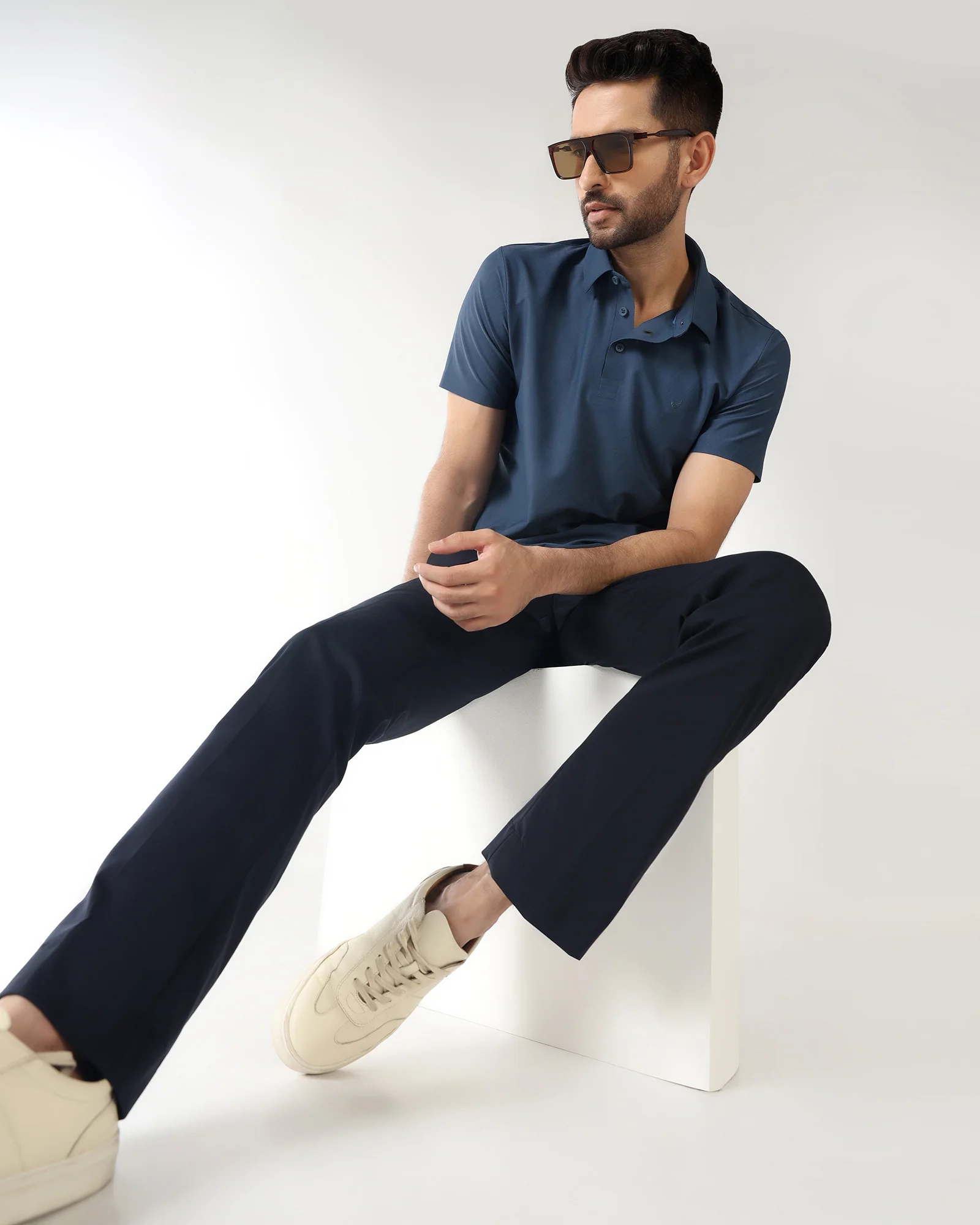 Navy TechPro Solid Trouser - Explorer - Image 6
