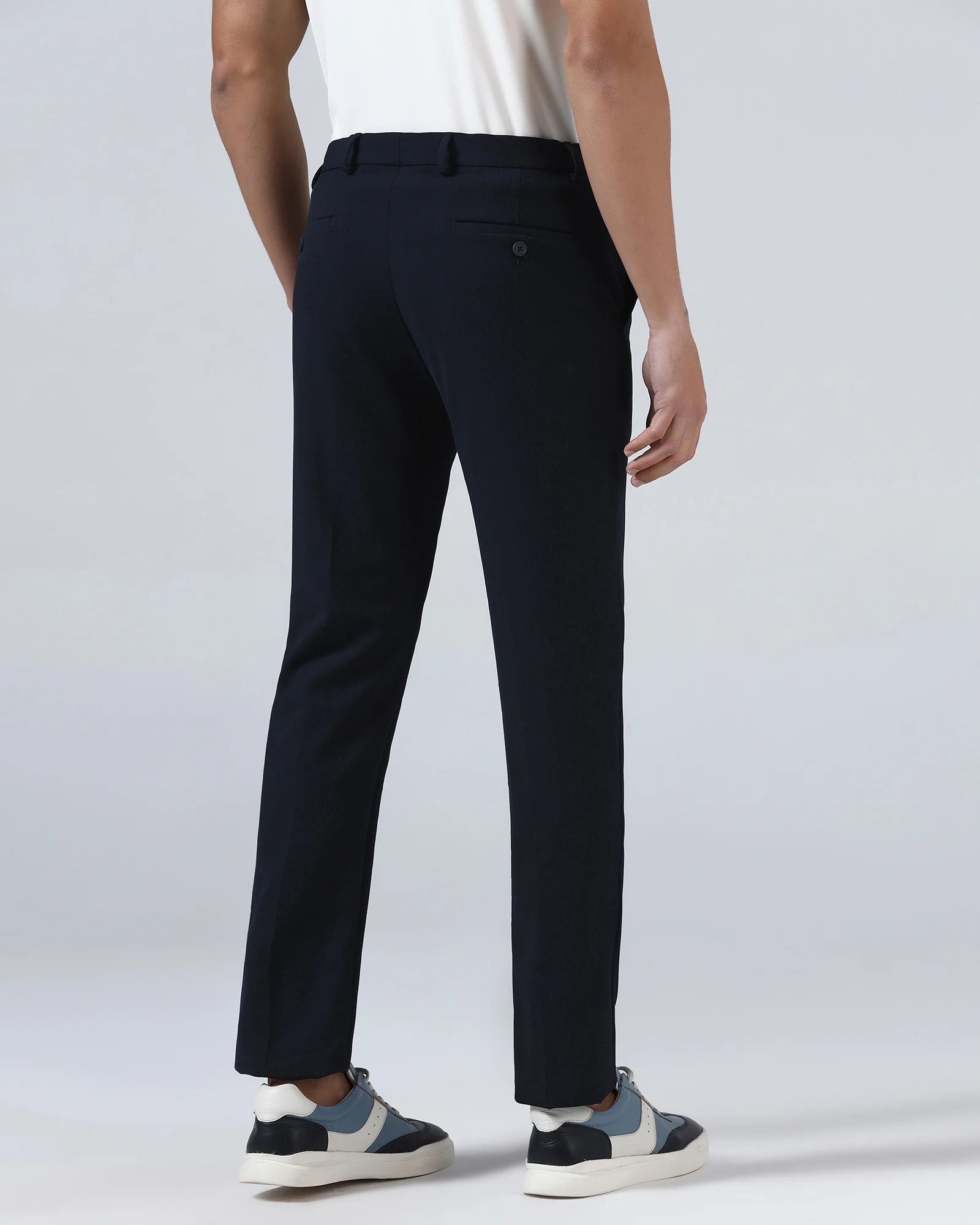 Navy TechPro Stripe Trouser - Martini - Image 2