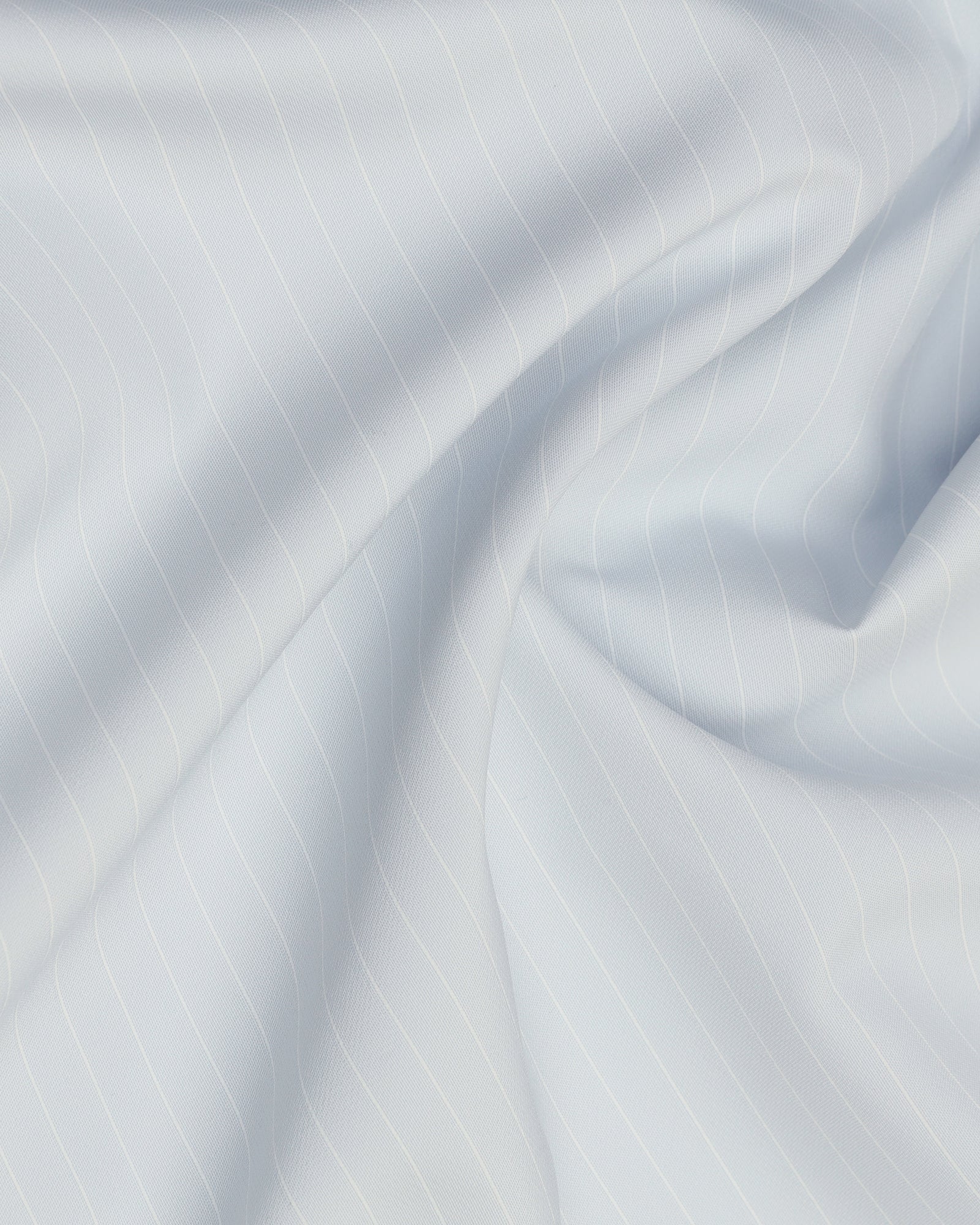 Non Iron Formal Blue Stripe Shirt - Wagon - Image 6