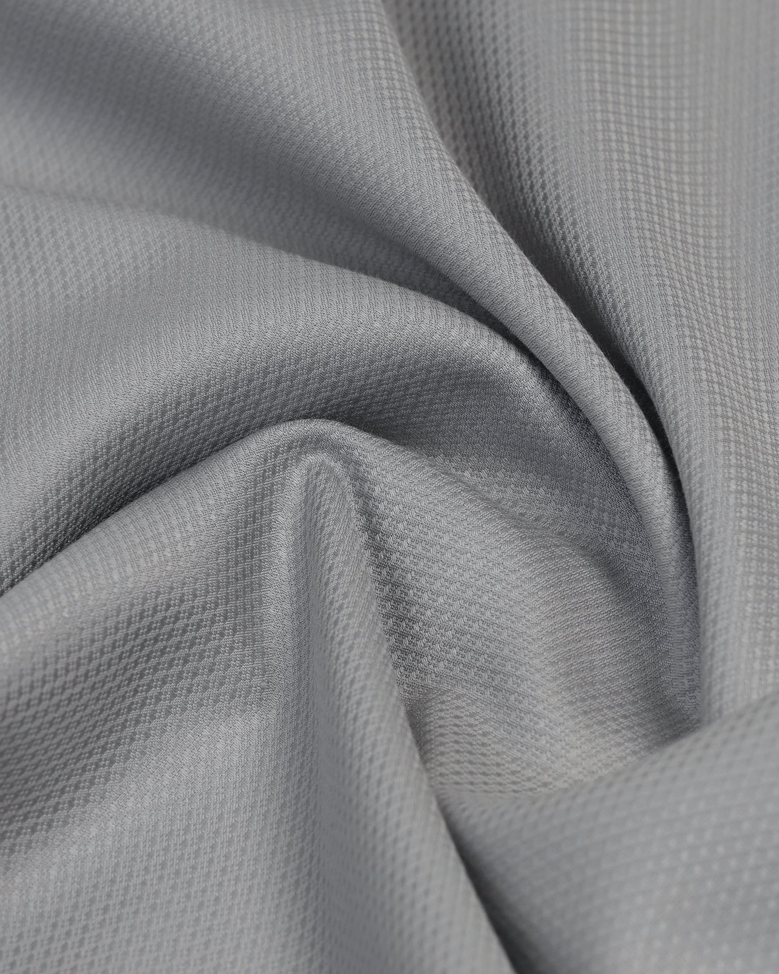 Non Iron Formal Grey Solid Shirt - P31 - Image 6