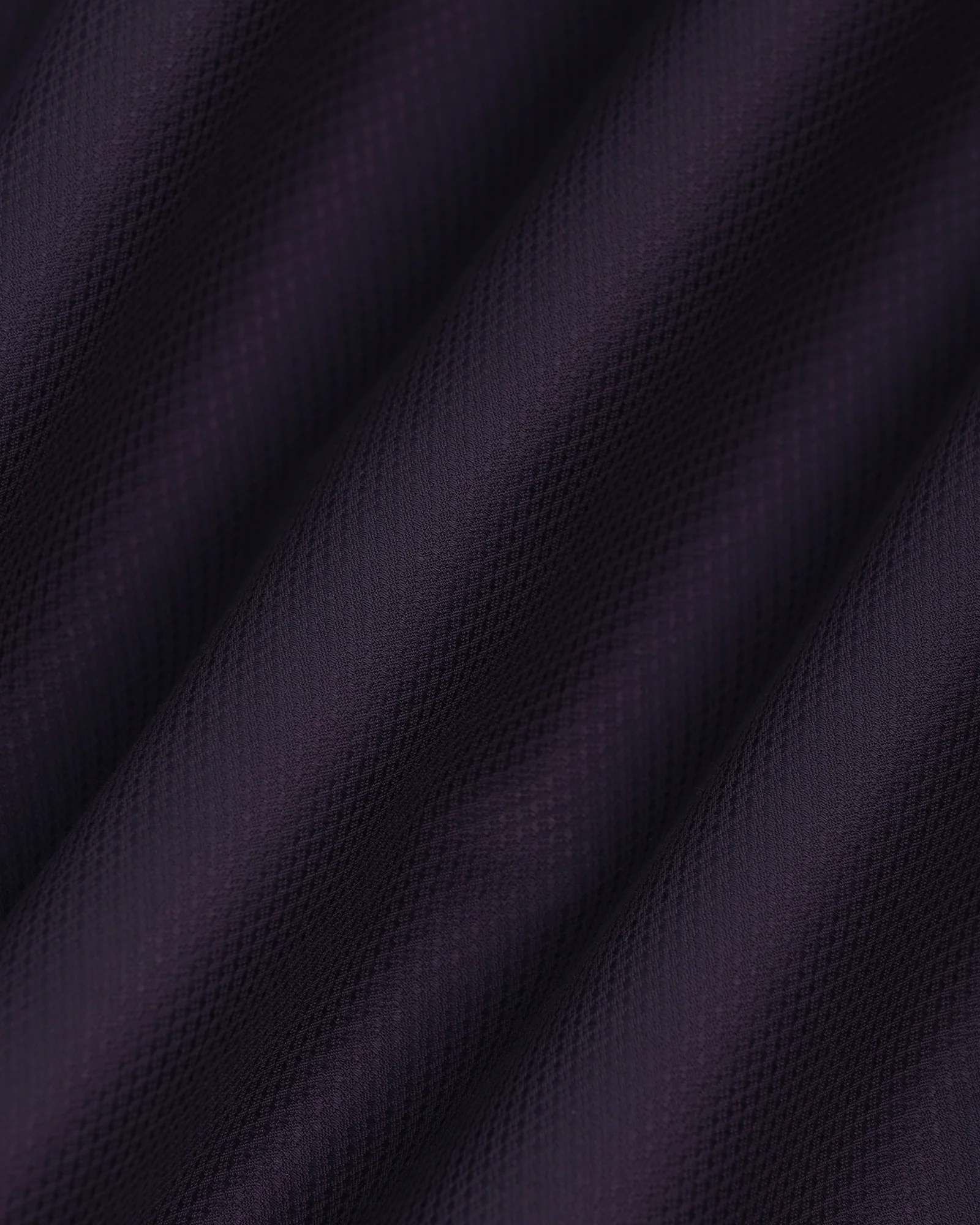 Non Iron Formal Purple Solid Shirt - P31 - Image 6