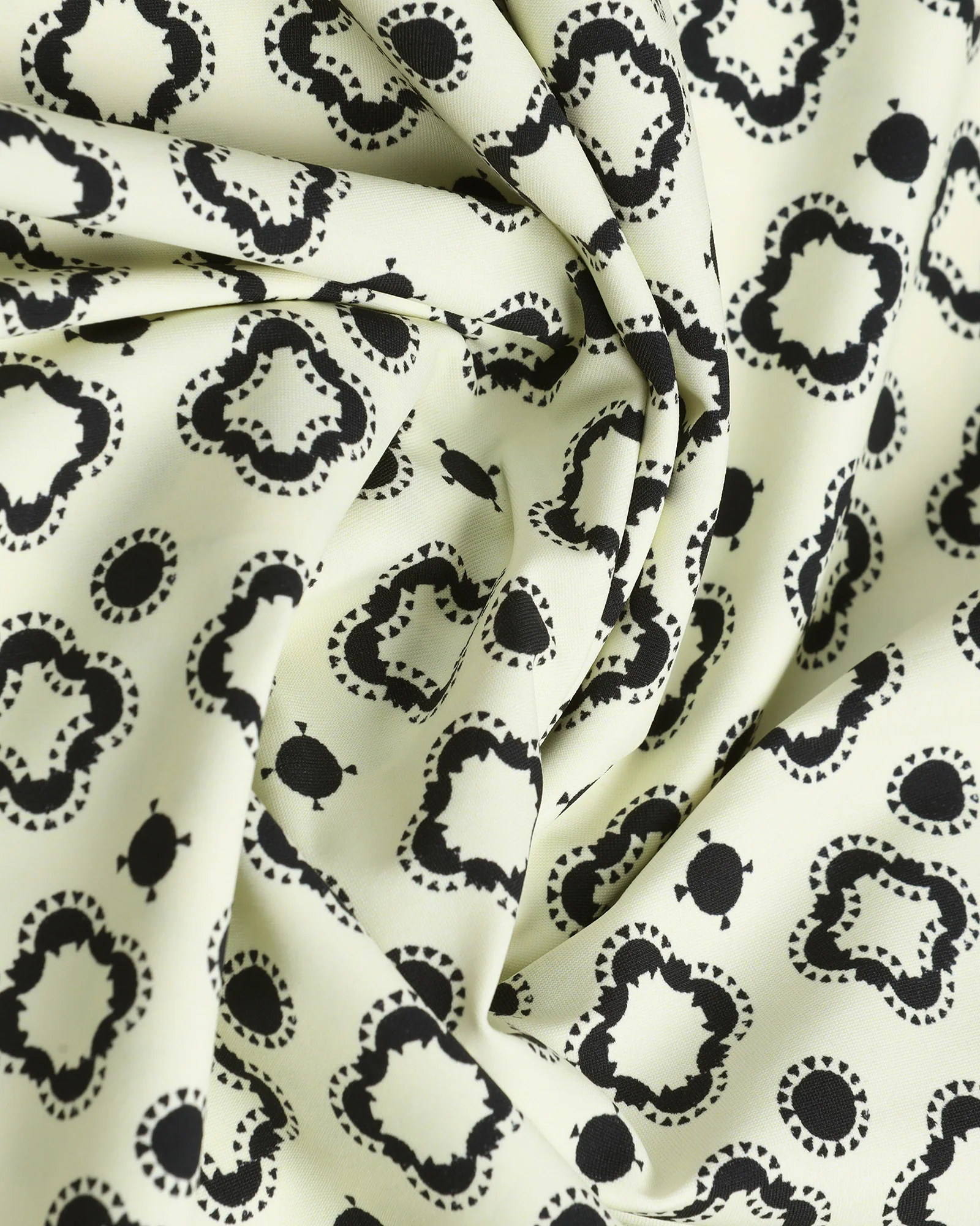 Off White Half Sleeve TechPro Printed Shirt - Ronnel - Image 6