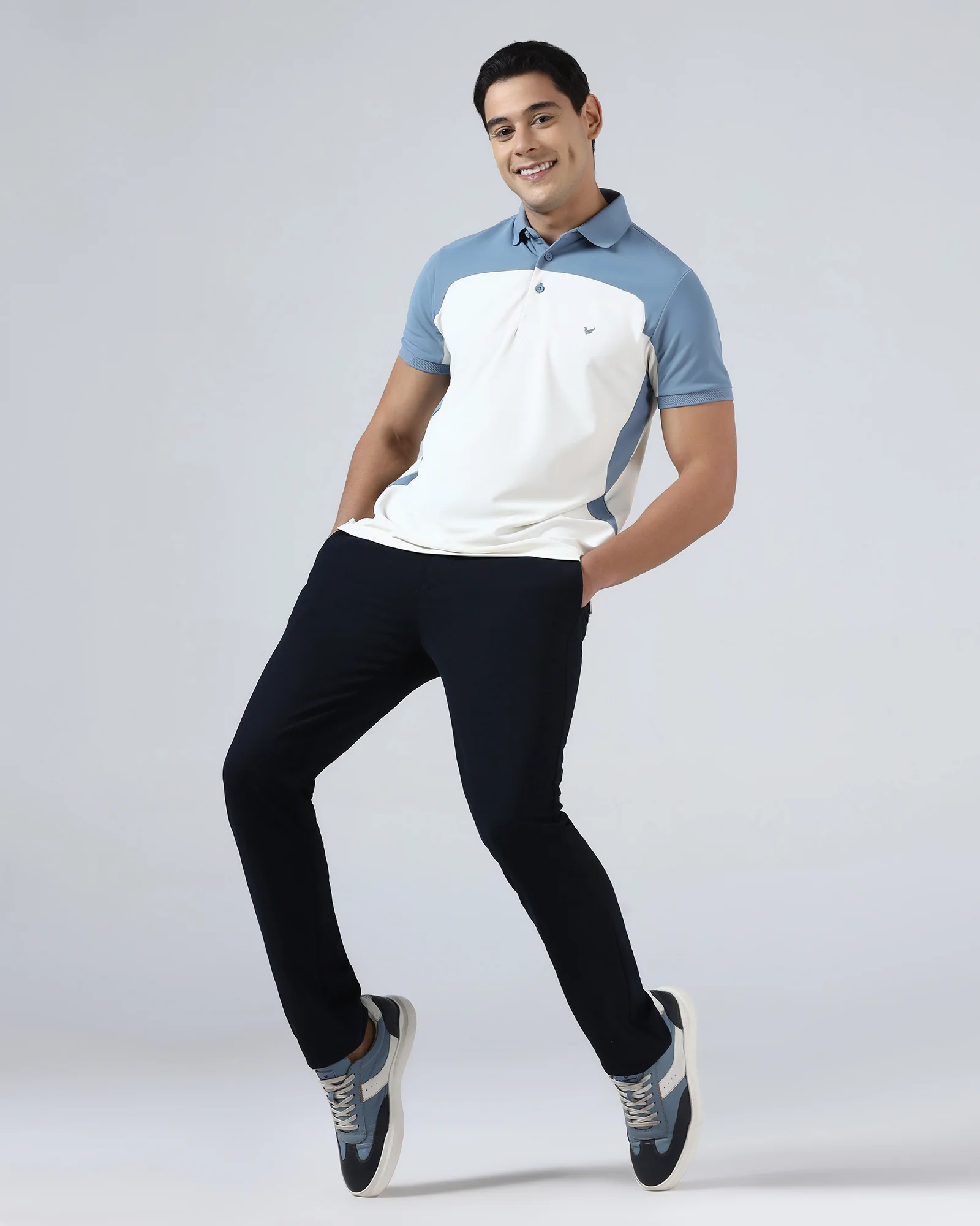 Off White TechPro Solid Polo - Remus - Image 8