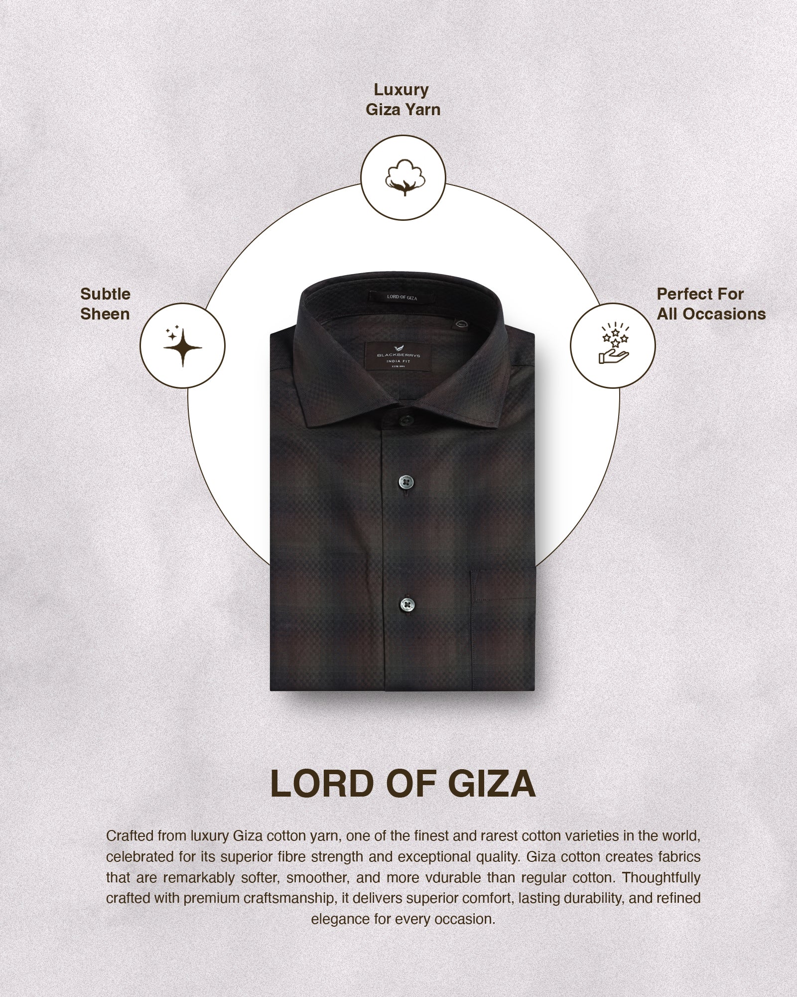 Olive Check Shirt - Perkin - Image 6