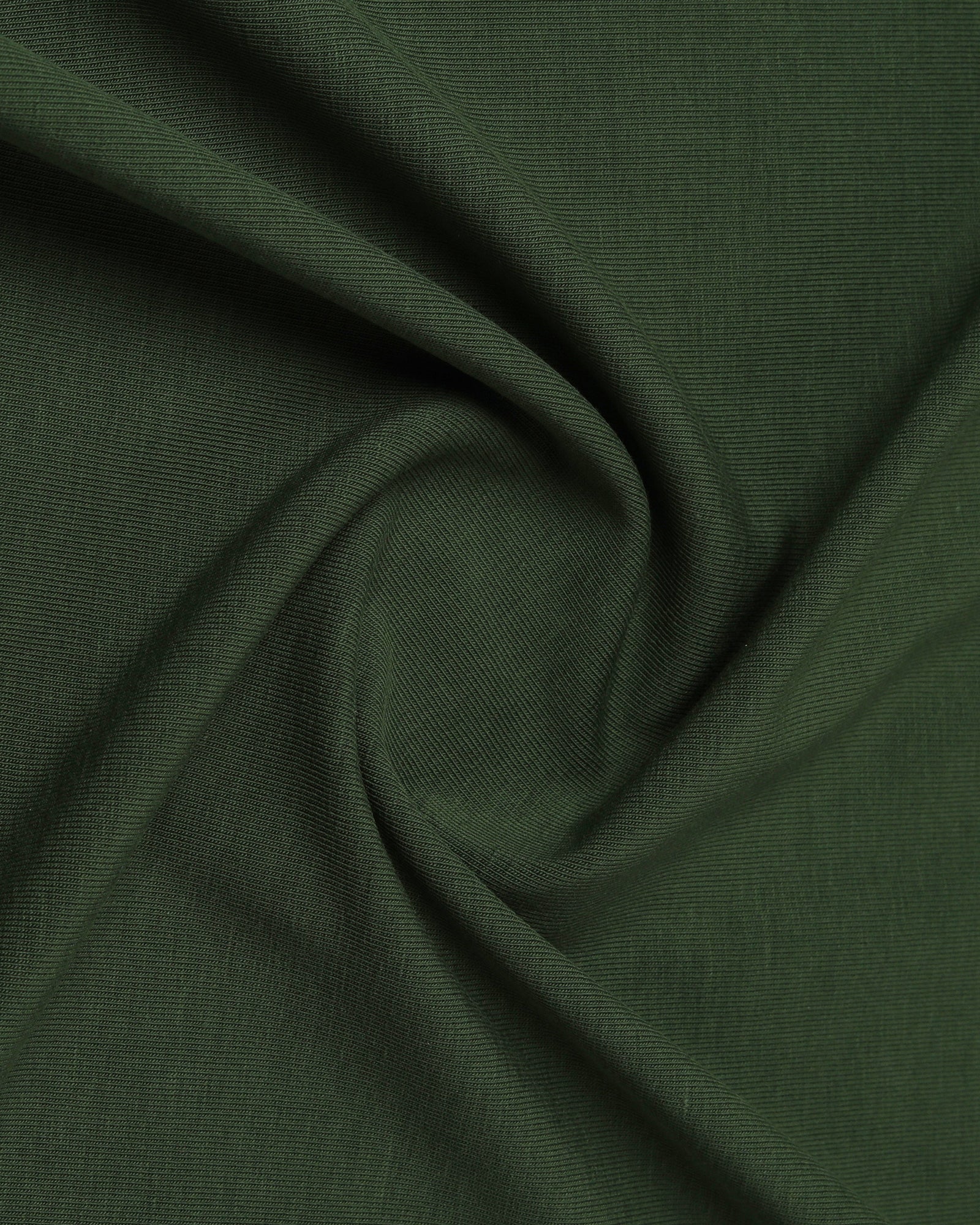 Olive Green Crew Neck Printed T-Shirt - Posi - Image 6