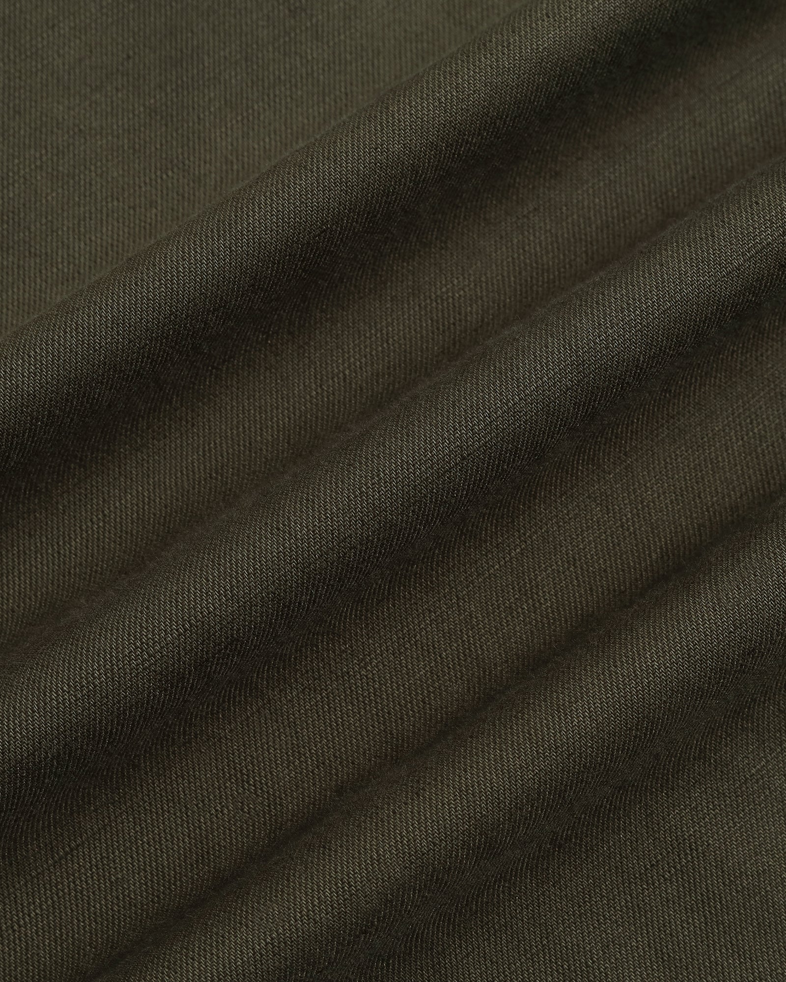 Olive Linen Solid Khaki - Hazel - Image 6
