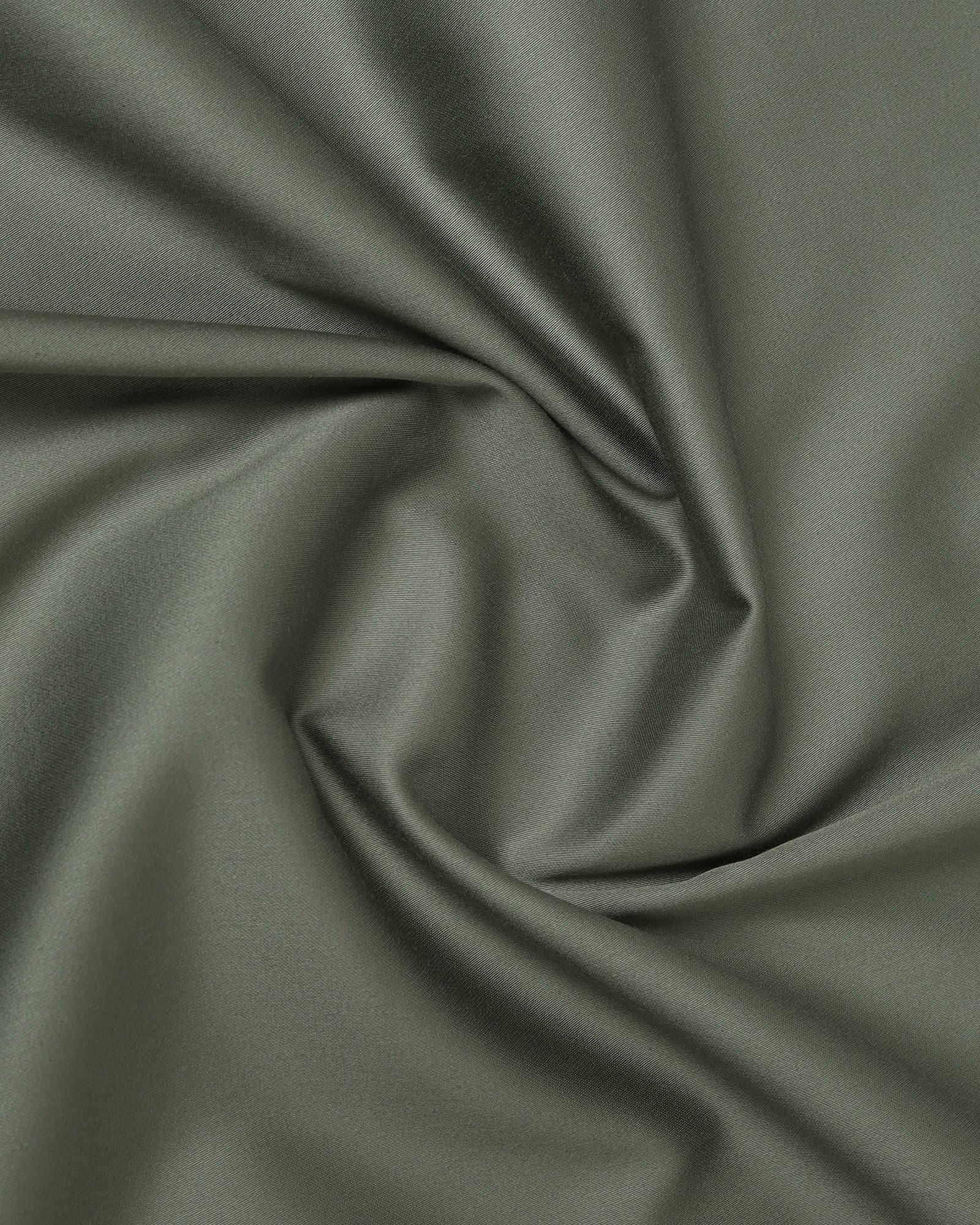 Olive Unwrinkle Solid Shirt - Sylvia - Image 6