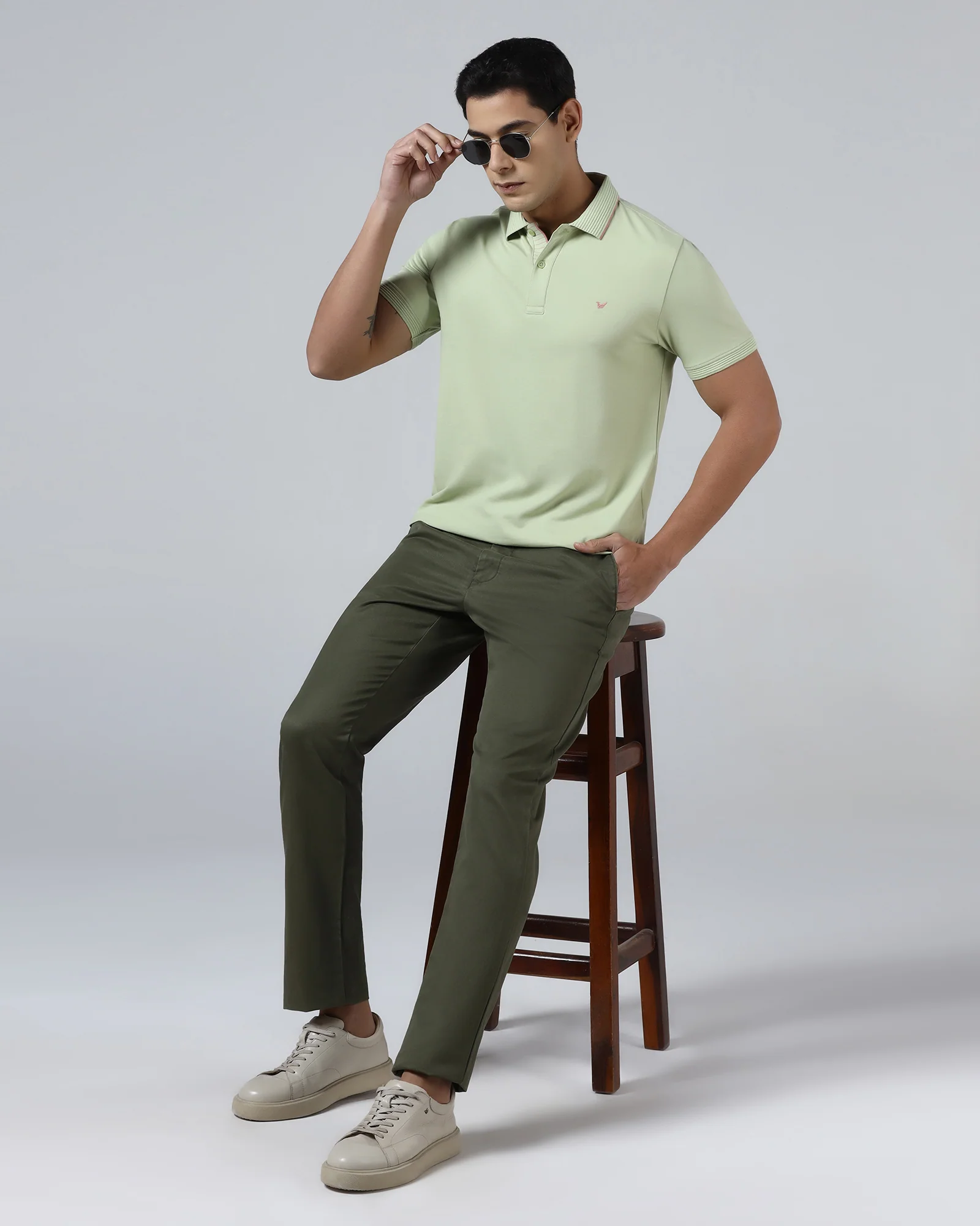 Olive Solid Khaki - Pine - Image 7