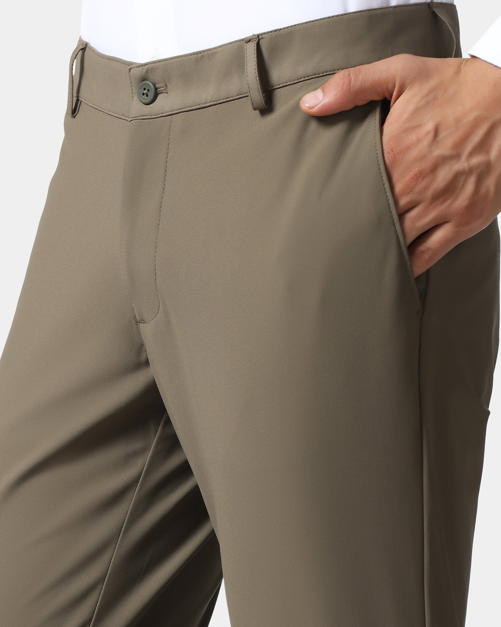 Olive TechPro Solid Khakis - Yukon - Image 4
