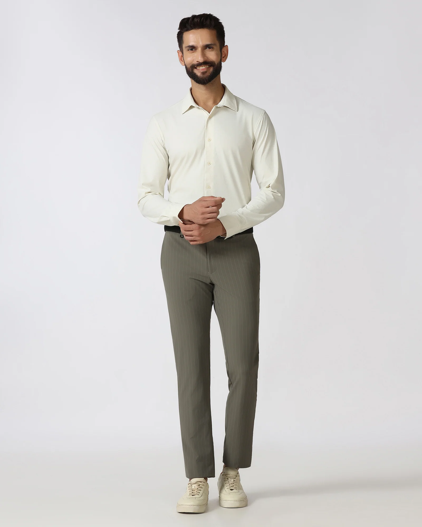 Olive TechPro Stripe Trouser - Brut