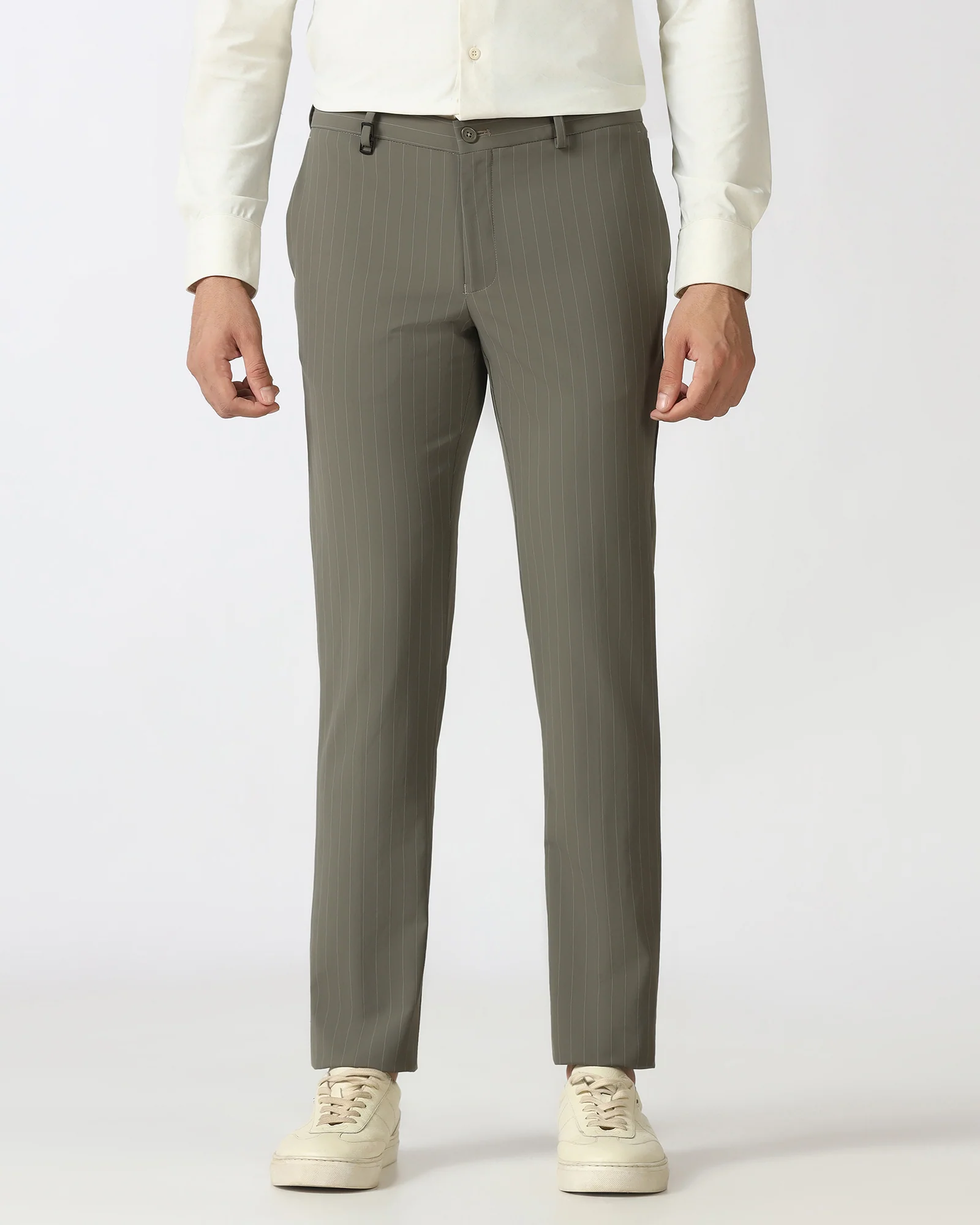 Olive TechPro Stripe Trouser - Brut - Image 3