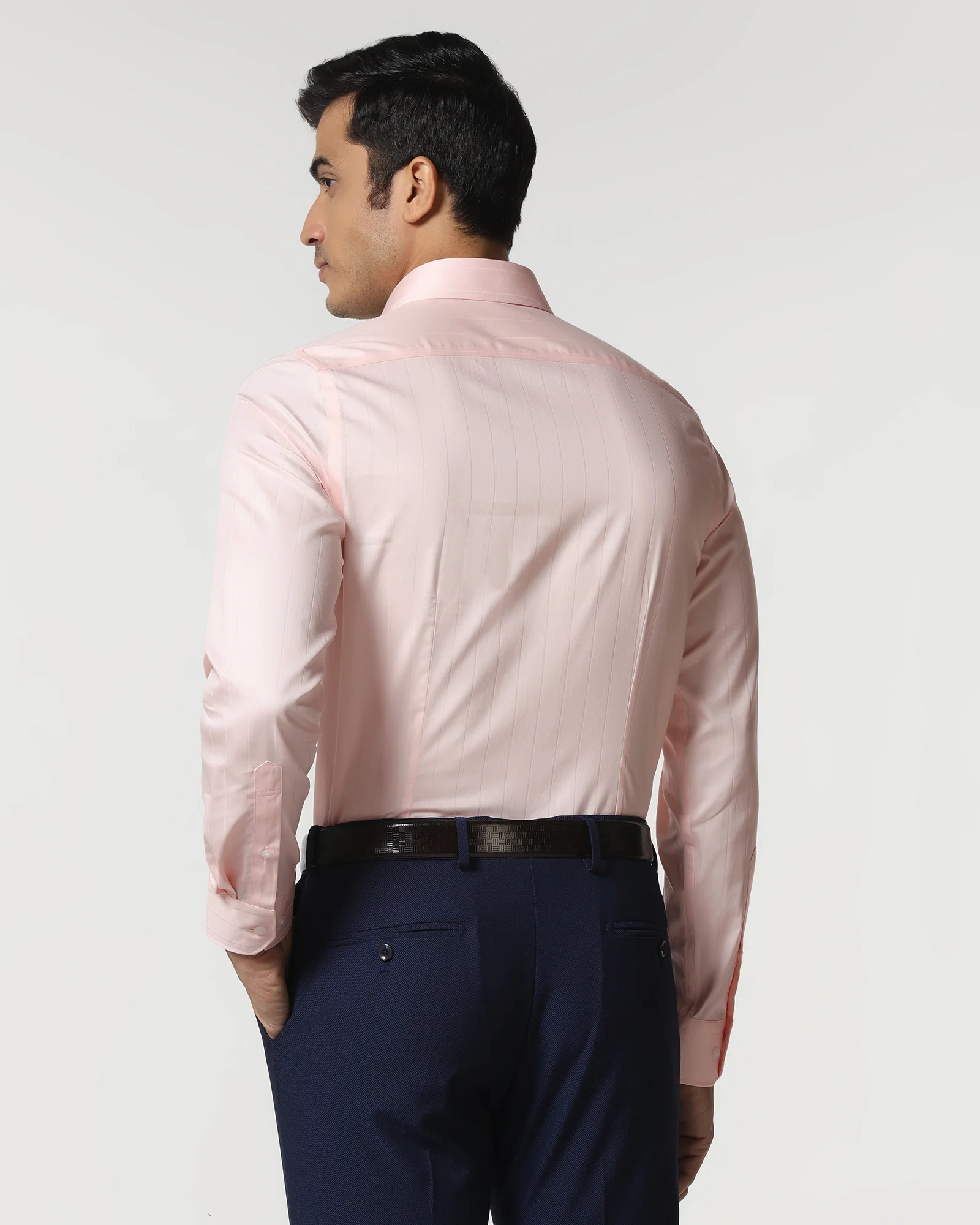 Peach Stripe Shirt - Epoxy - Image 2