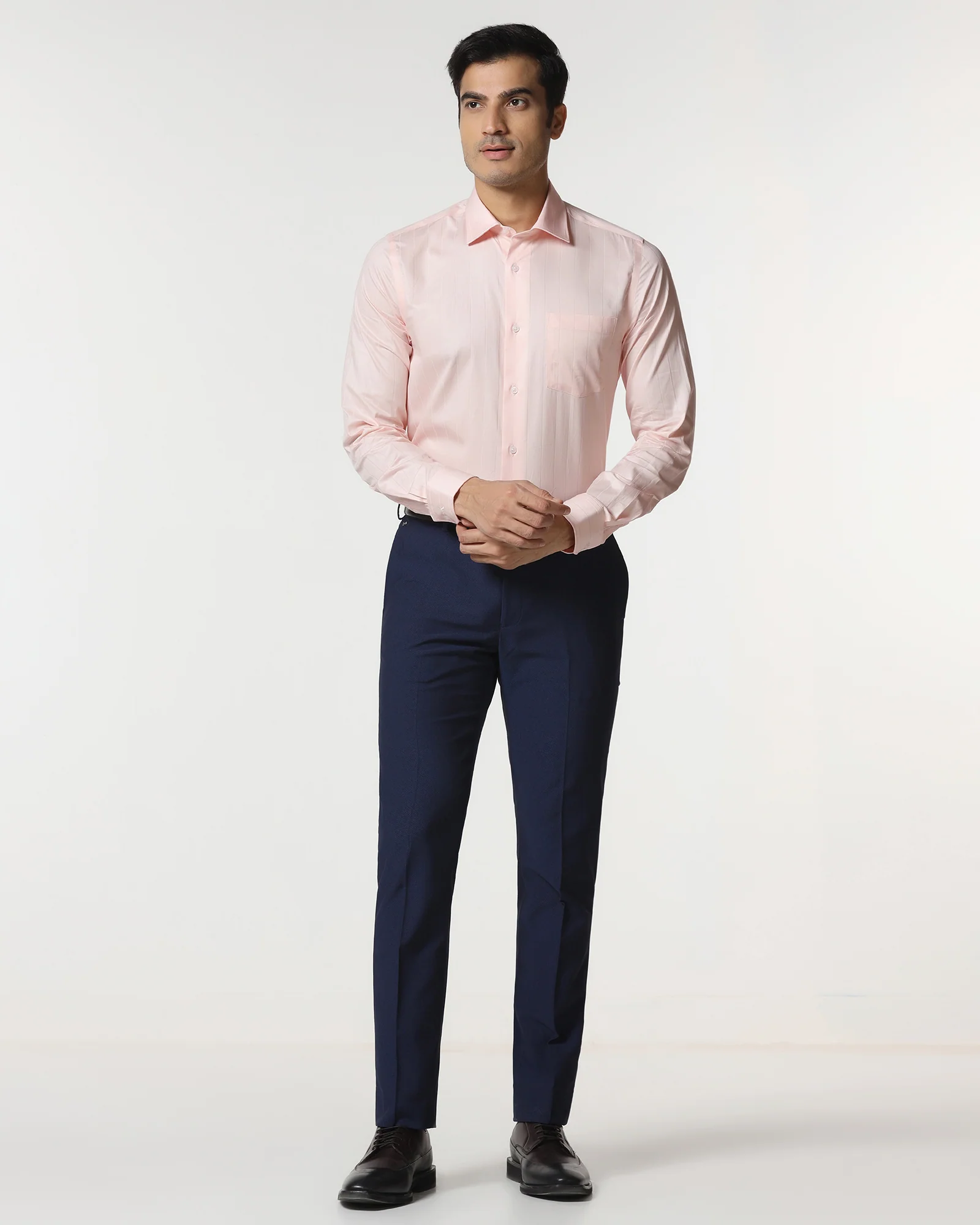 Peach Stripe Shirt - Epoxy - Image 3