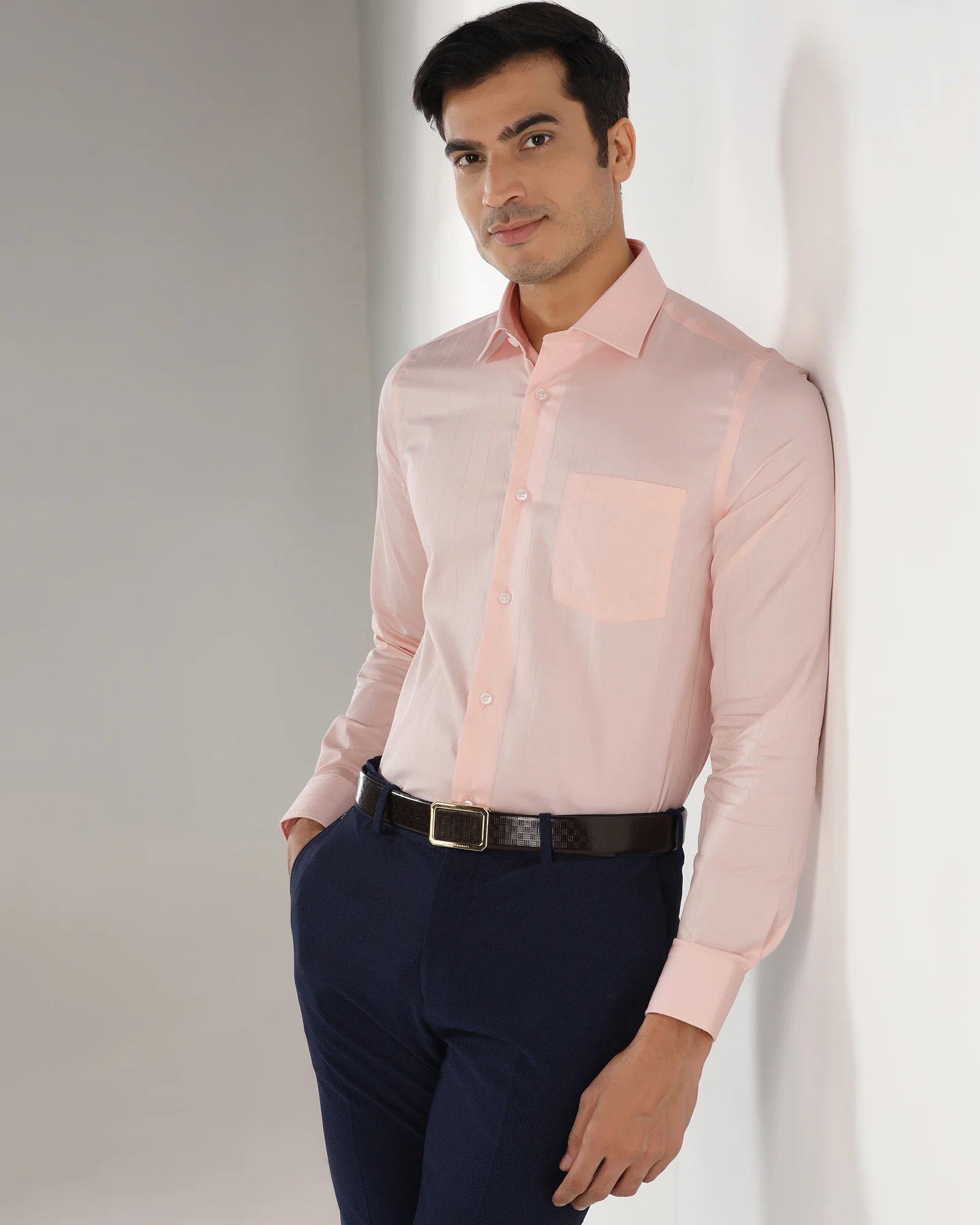 Peach Stripe Shirt - Epoxy - Image 7