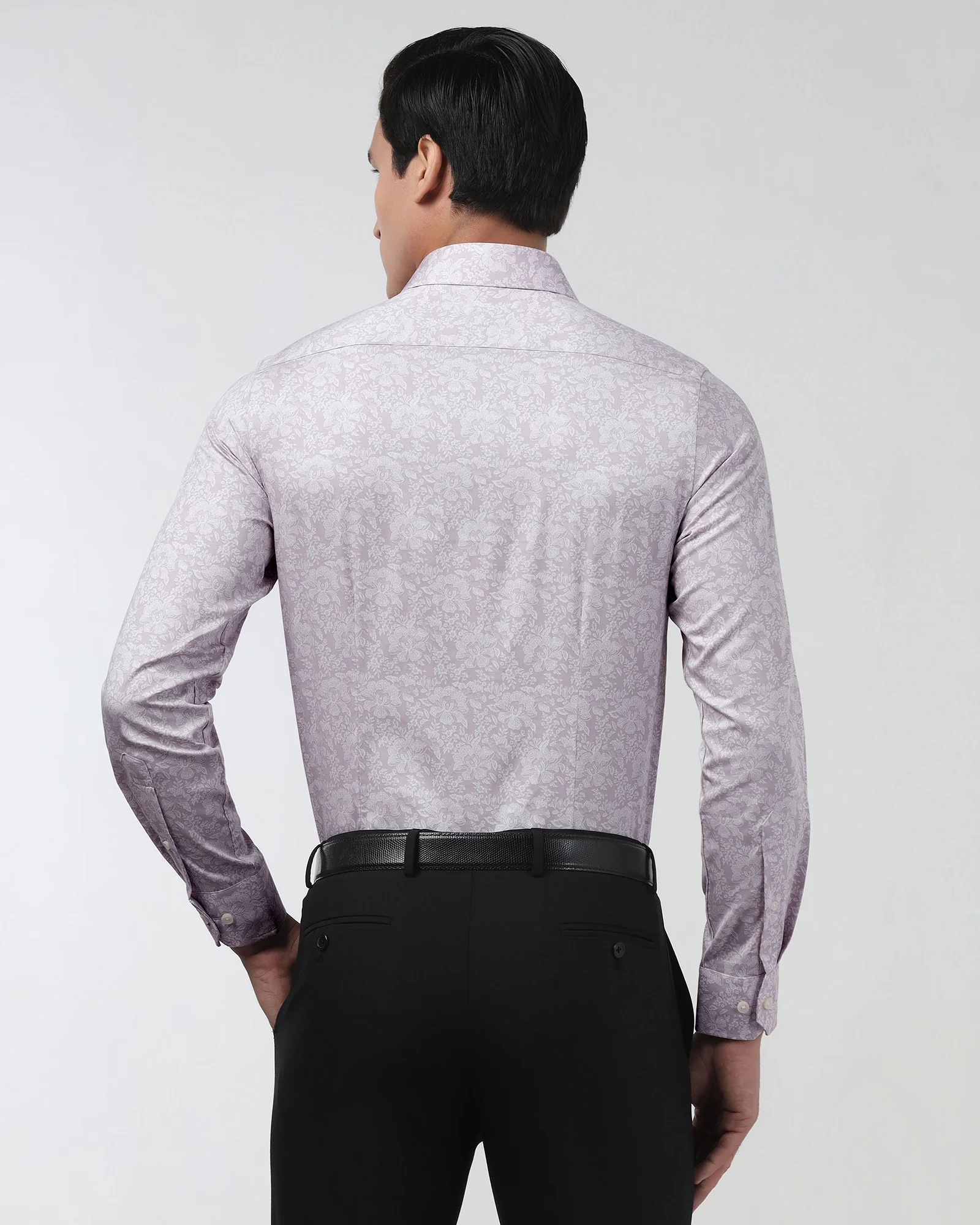 Pink Printed Shirt - Halen - Image 2