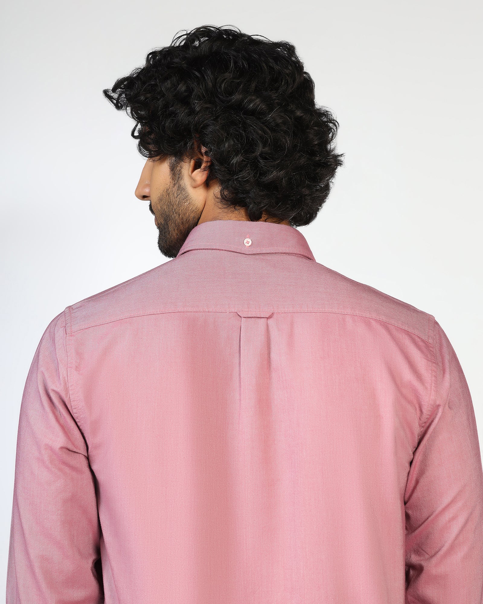 Pink Solid Shirt - Solly - Image 7