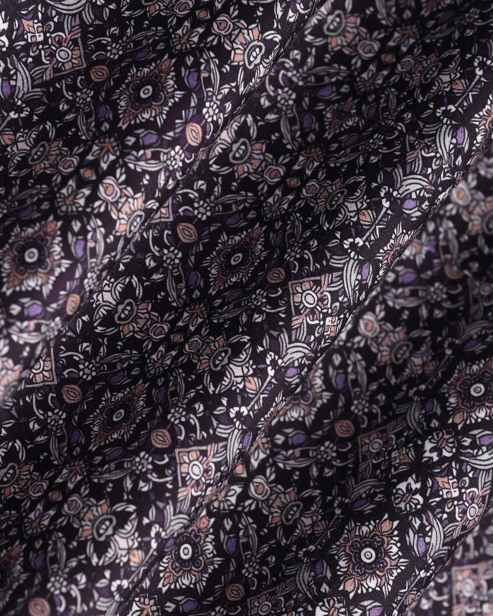 Plum Printed Shirt - Royce - Image 6
