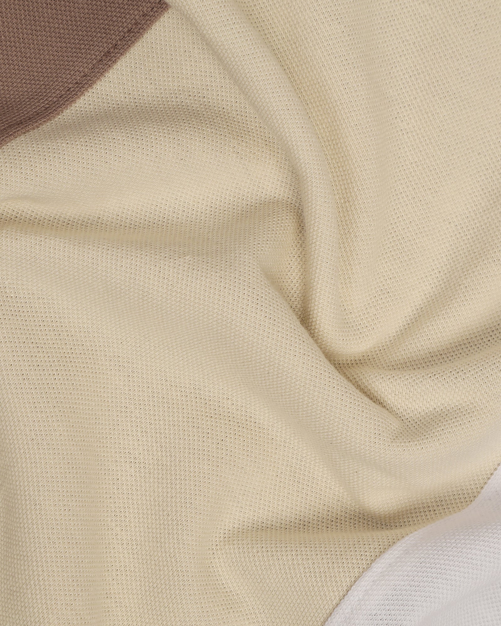 Polo Beige Solid T-Shirt - Juniper - Image 6