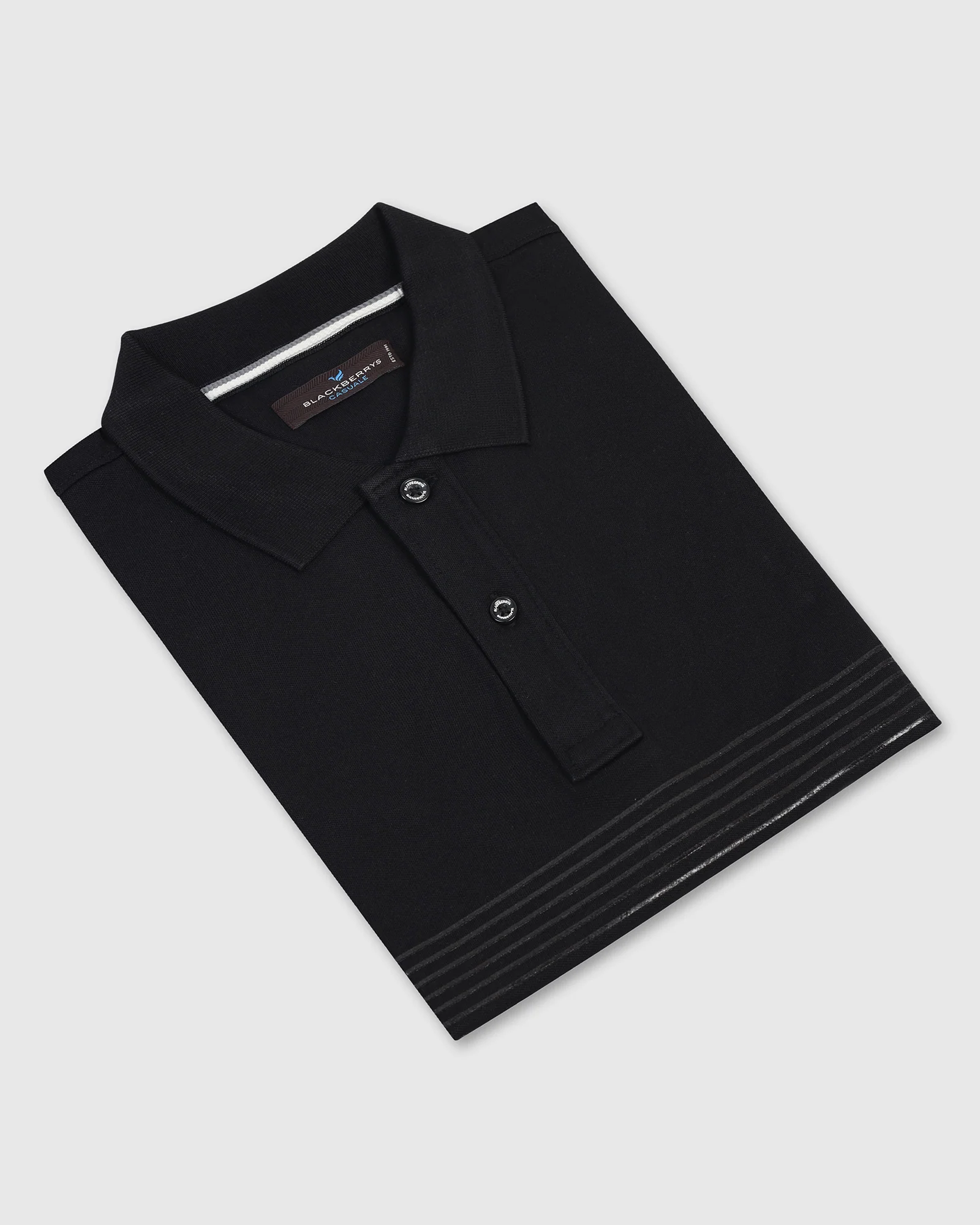 Polo Black Printed T-Shirt - Gemini - Image 5