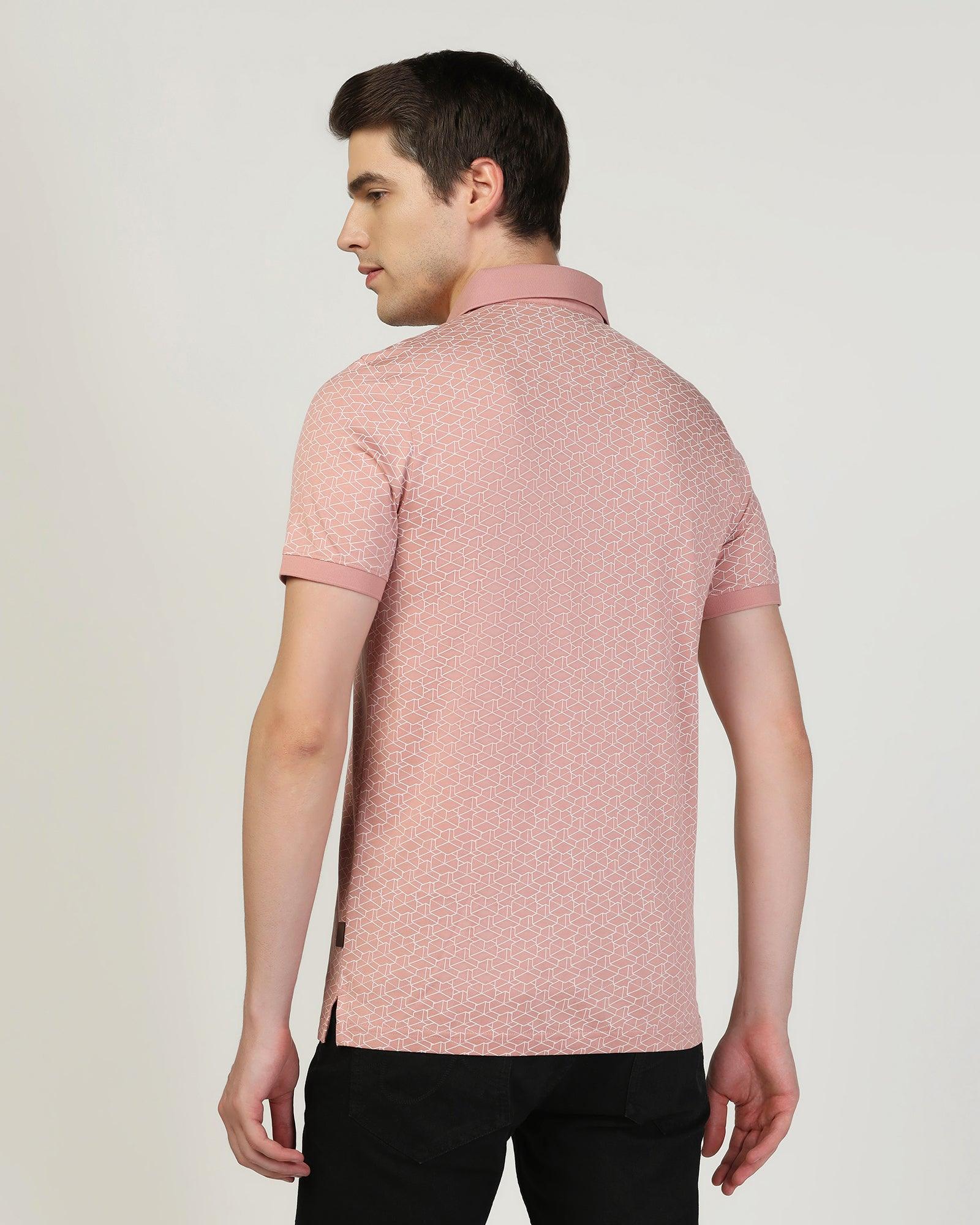 Polo Pink Printed T-Shirt - Timmy - Image 2