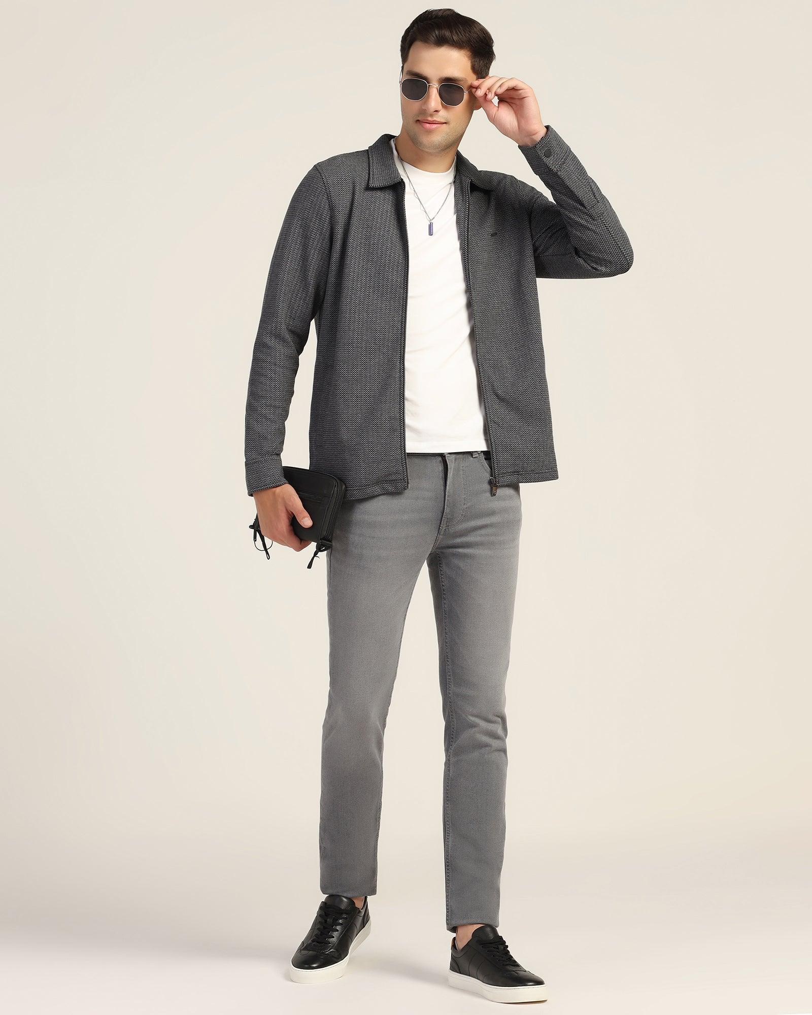 Polo Black Structure Sweatshirt - Herring - Image 5