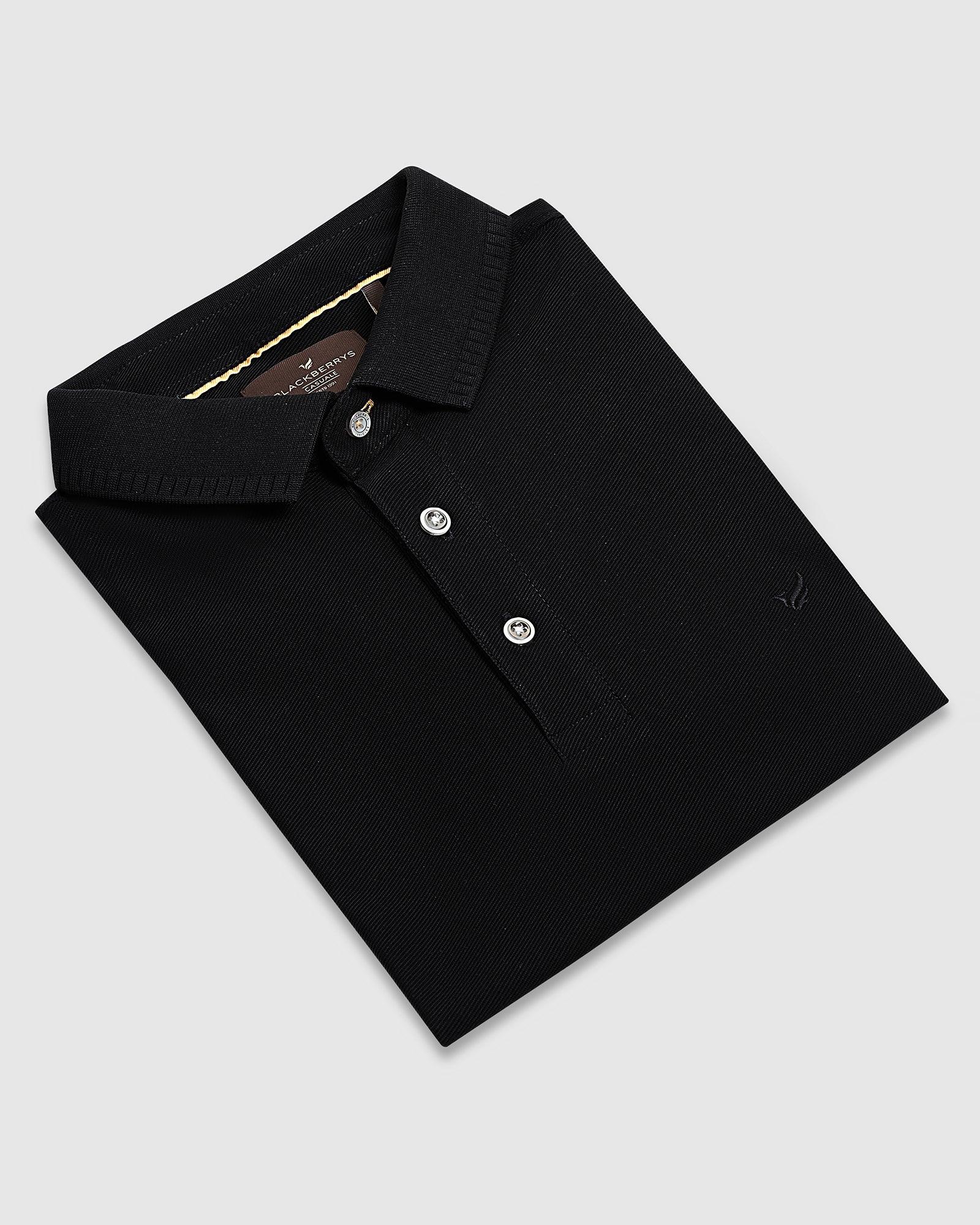 Polo Black Structure T-Shirt - Bingo - Image 5