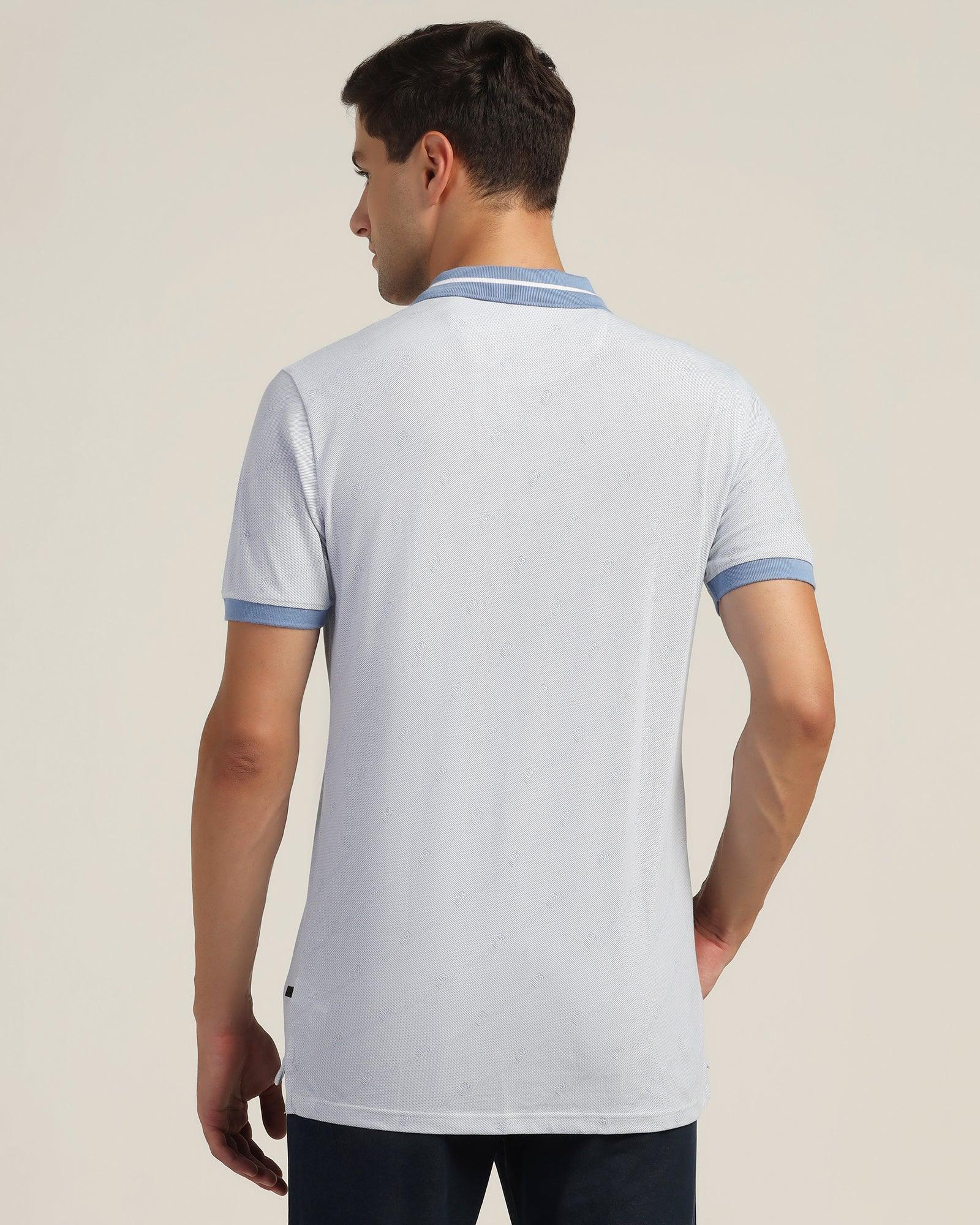 Polo Blue Printed T-Shirt - Nit - Image 2