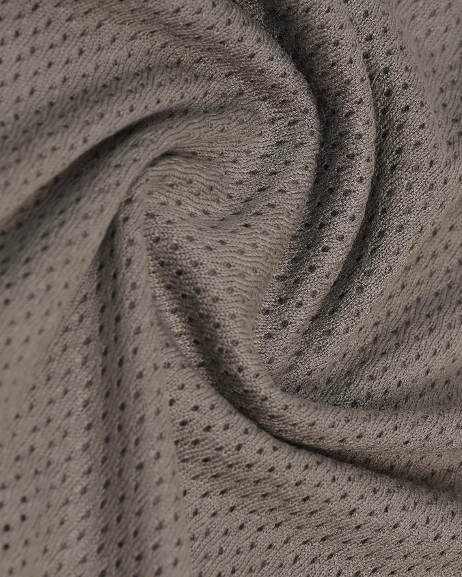 Polo Brown Textured T-Shirt - Mesh - Image 6