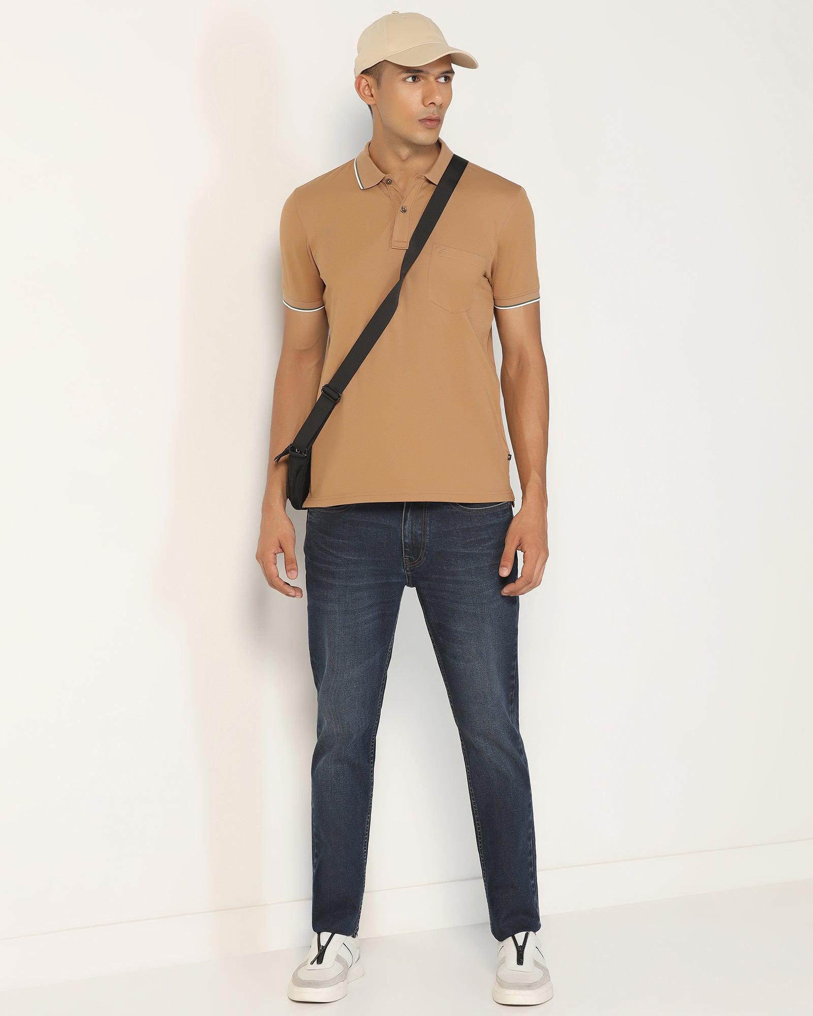Polo Camel Solid T-Shirt - Andro - Image 7