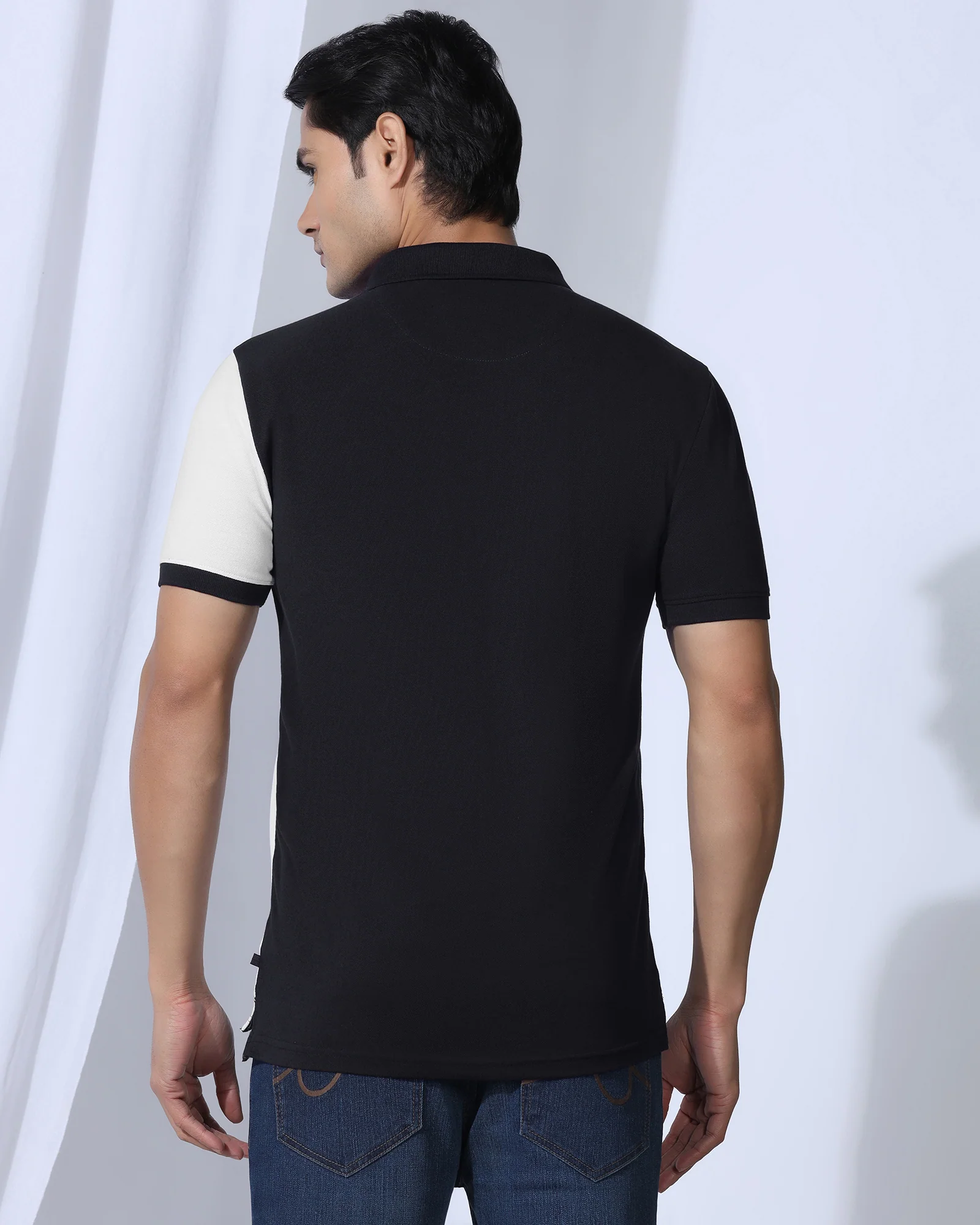 Polo Deep Navy Solid T-Shirt - Juniper - Image 2