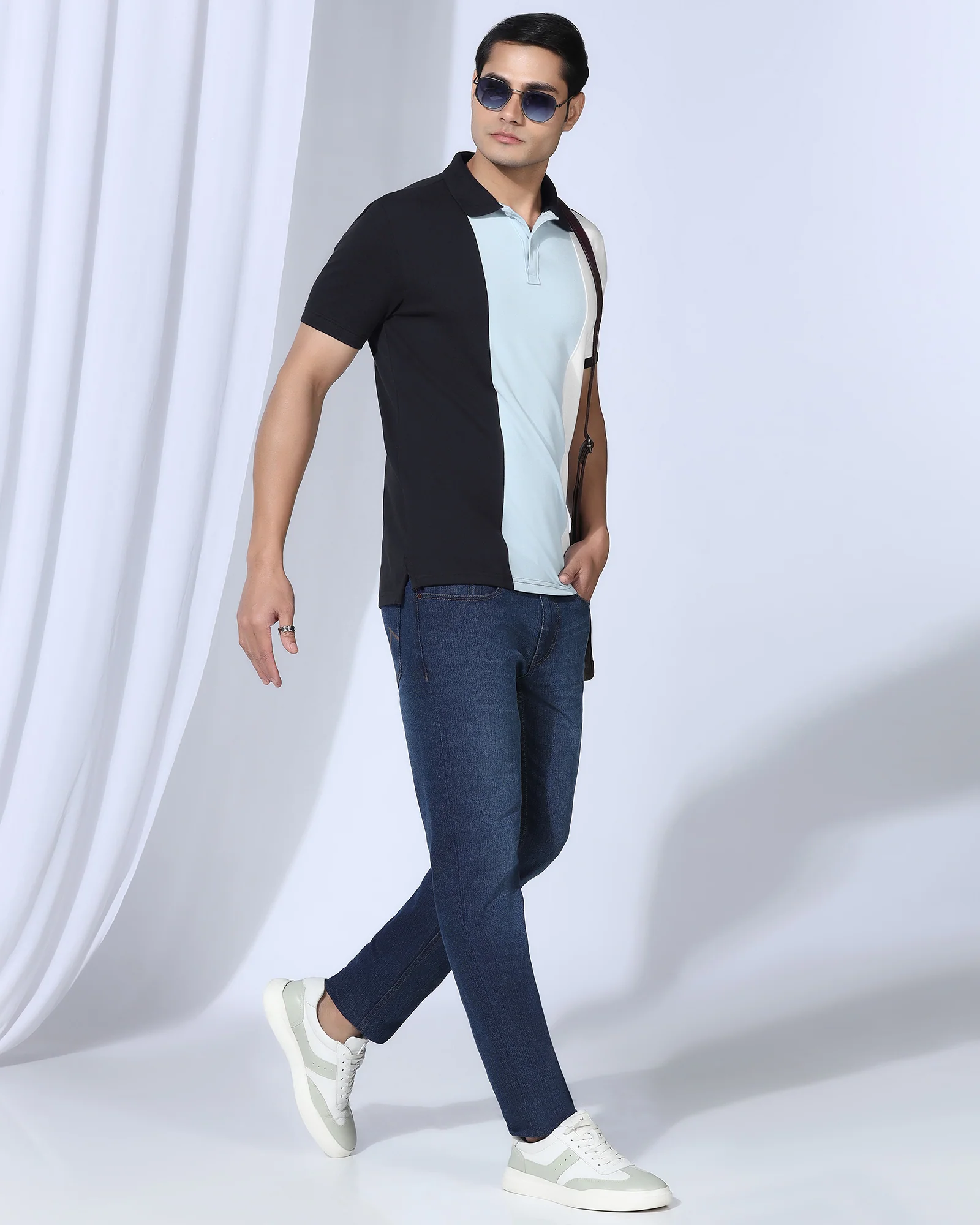 Polo Deep Navy Solid T-Shirt - Juniper - Image 7
