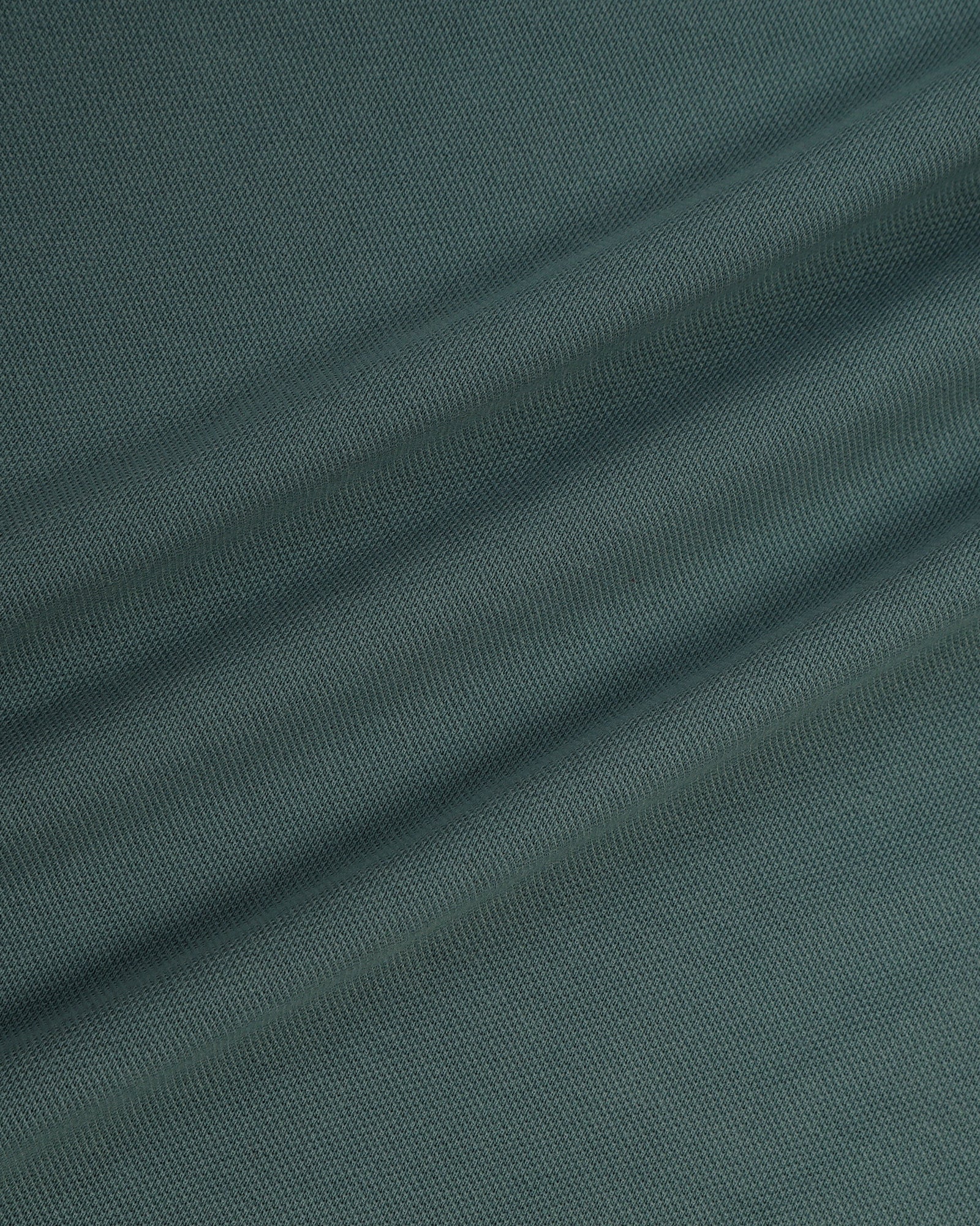 Polo Green Solid T-Shirt - Elara - Image 6