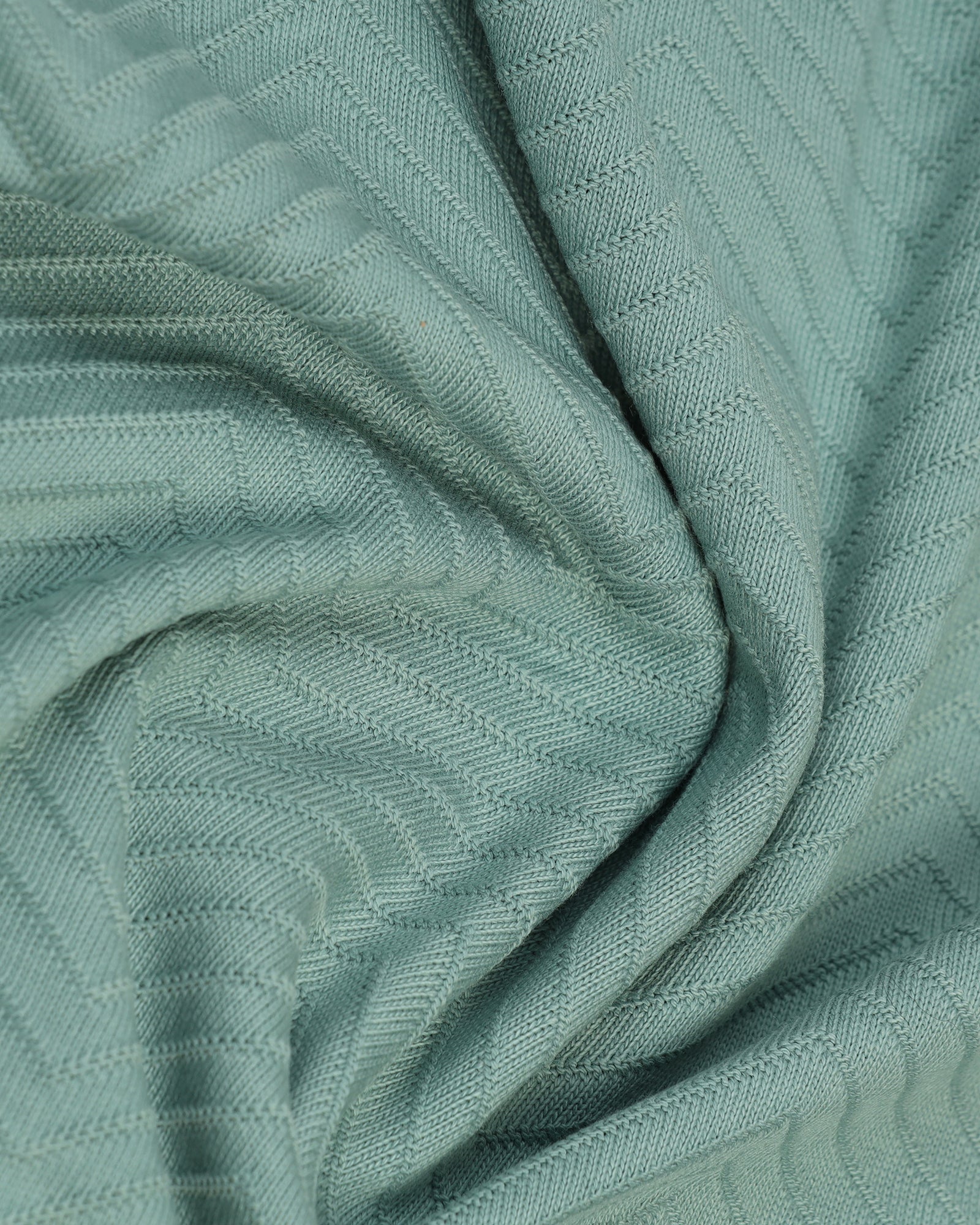 Polo Green Textured T-Shirt - Pinacle - Image 6