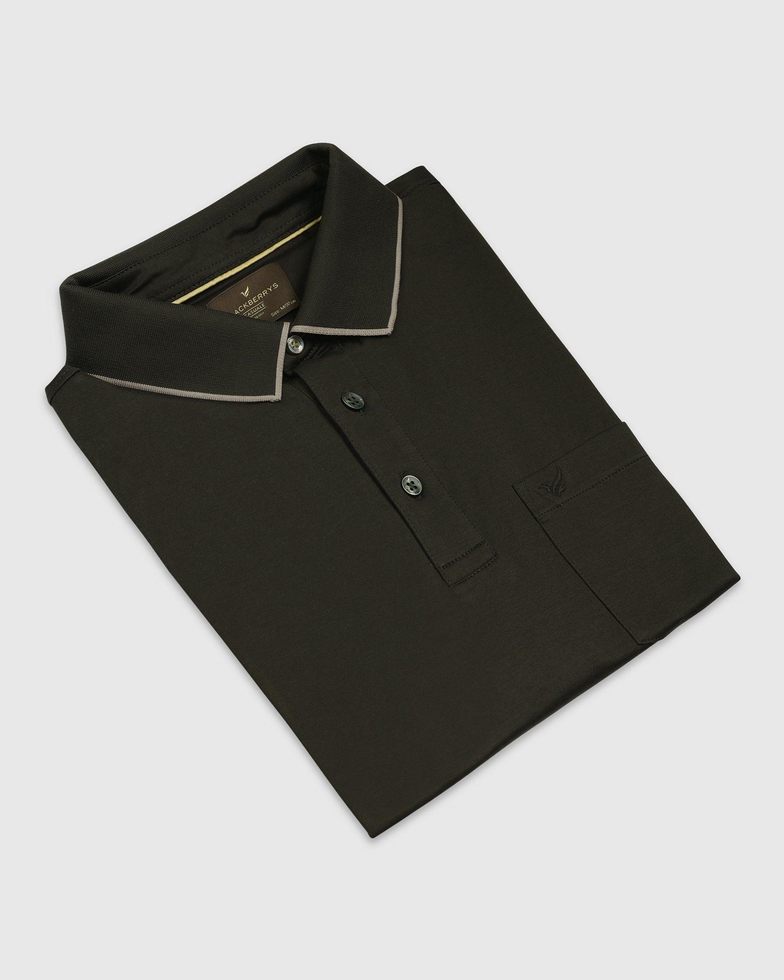 Polo Kelp Solid T-Shirt - Ether - Image 5