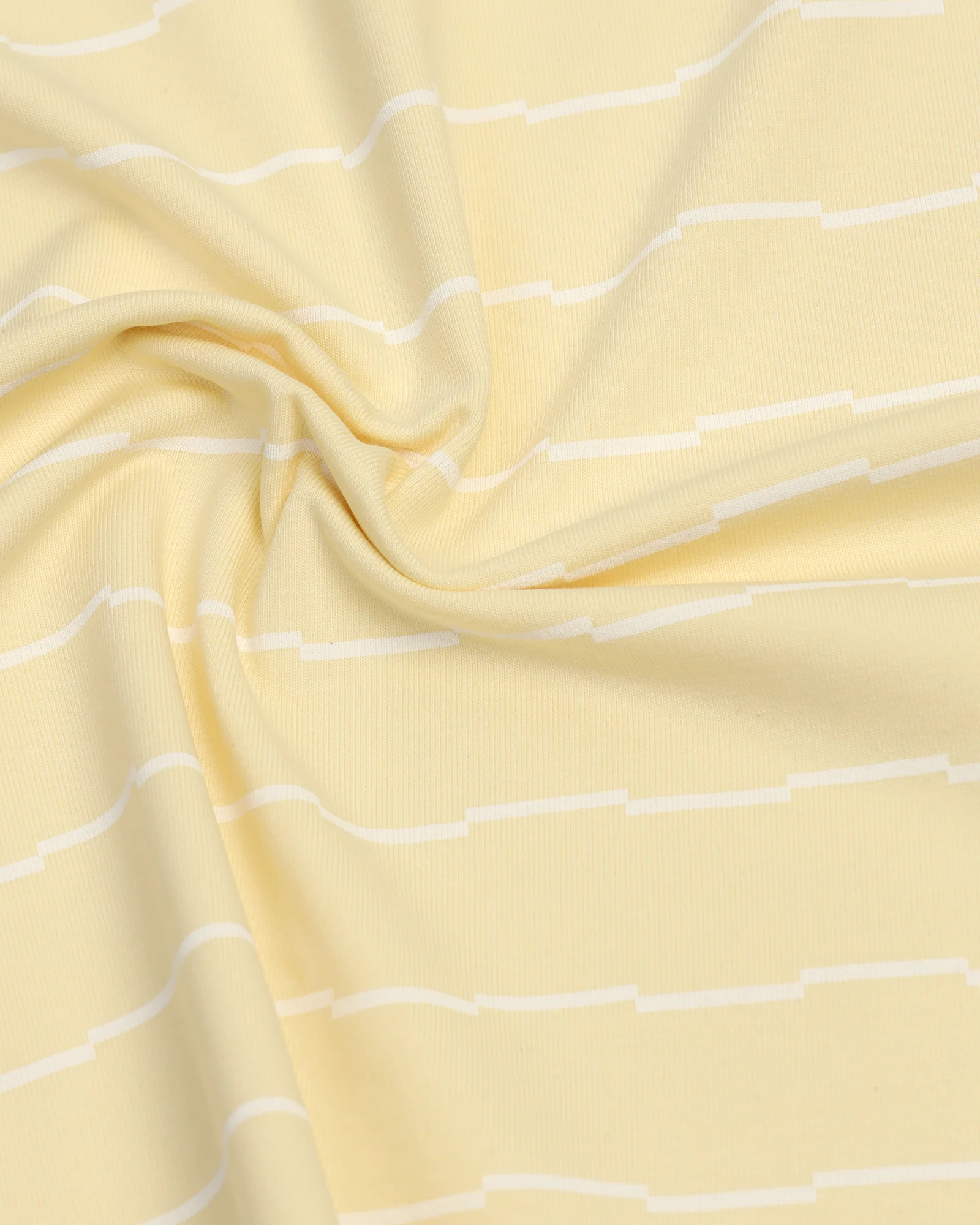 Polo Light Yellow Stripe T-Shirt - Sail - Image 6