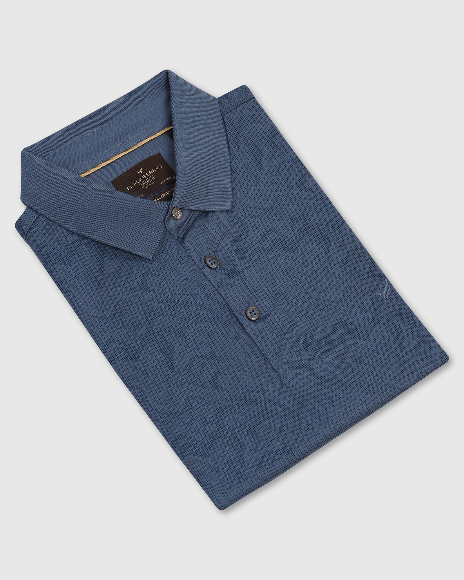Polo Navy Printed T-Shirt - Trip - Image 5