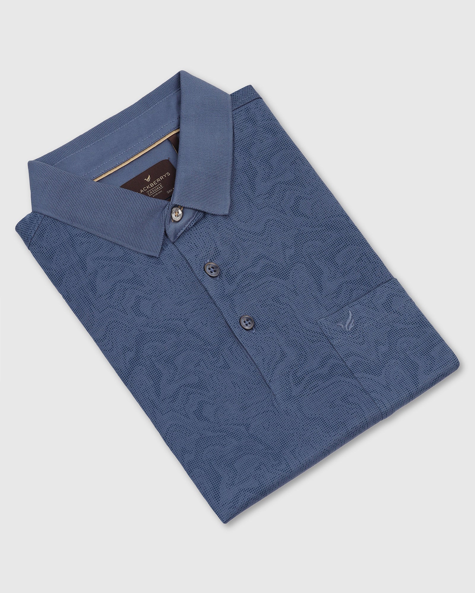 Polo Navy Printed T-Shirt - Trip - Image 5