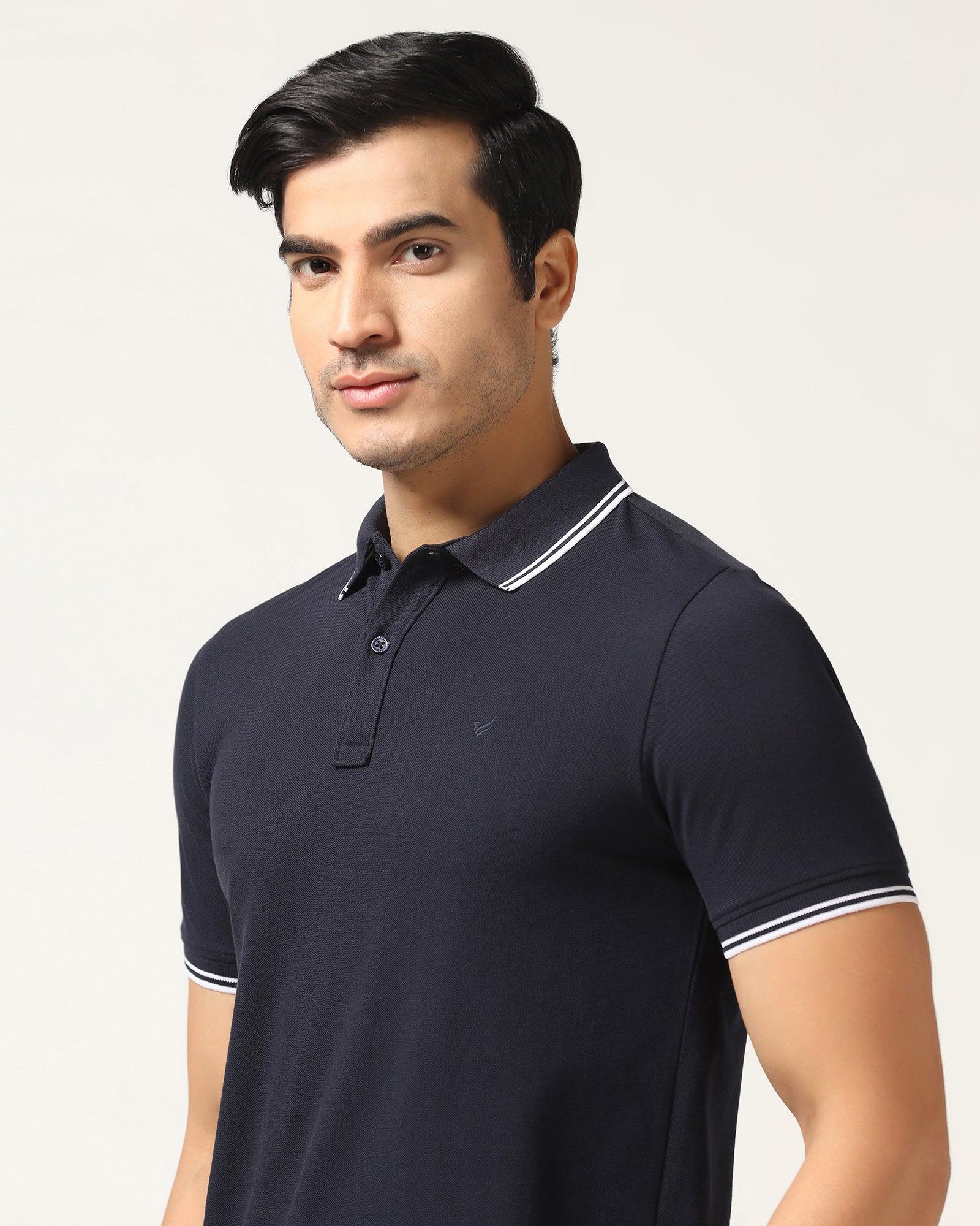 Polo Navy Solid T-Shirt - Fifa - Image 4