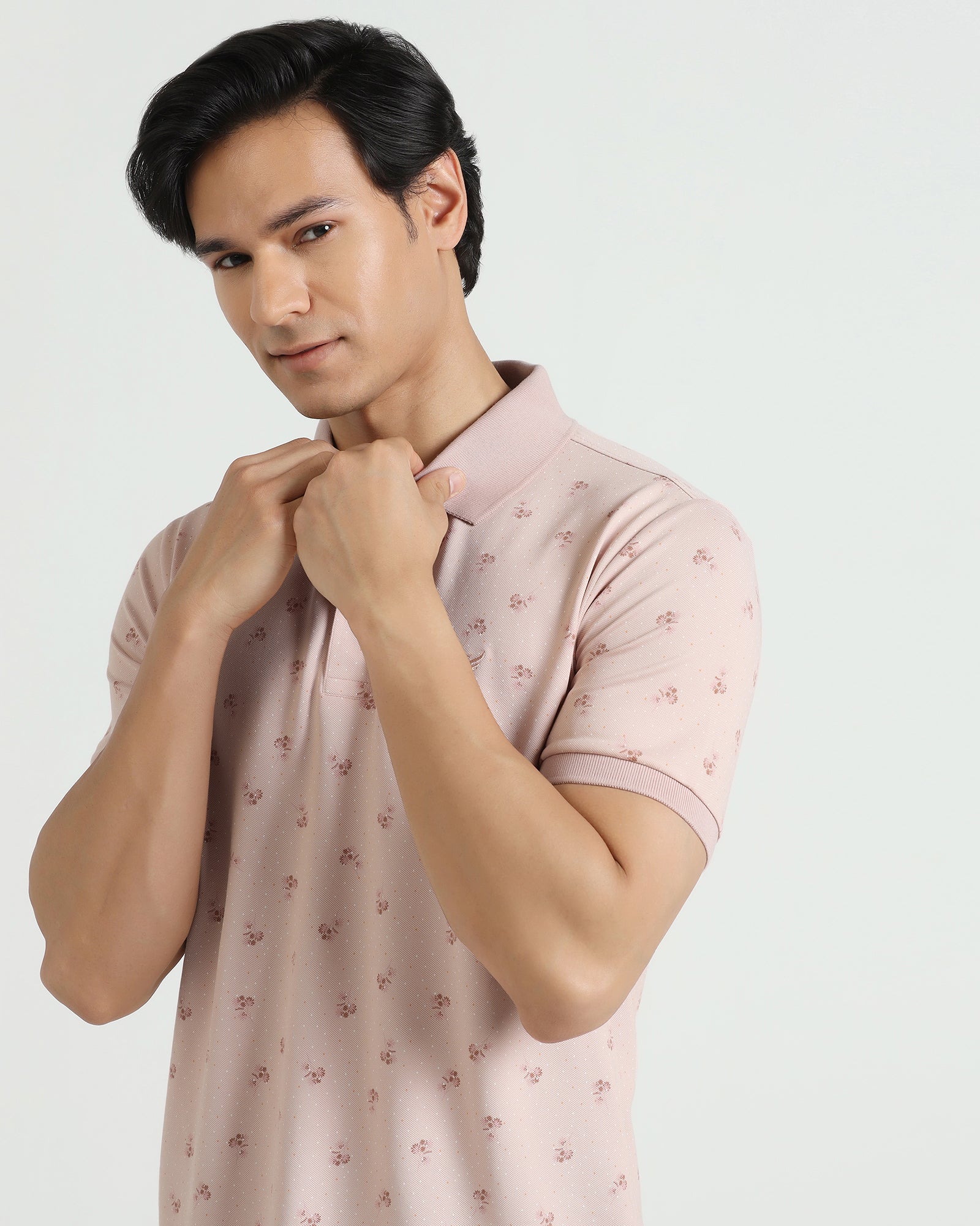 Polo Pink Printed T-Shirt - Sonic - Image 4
