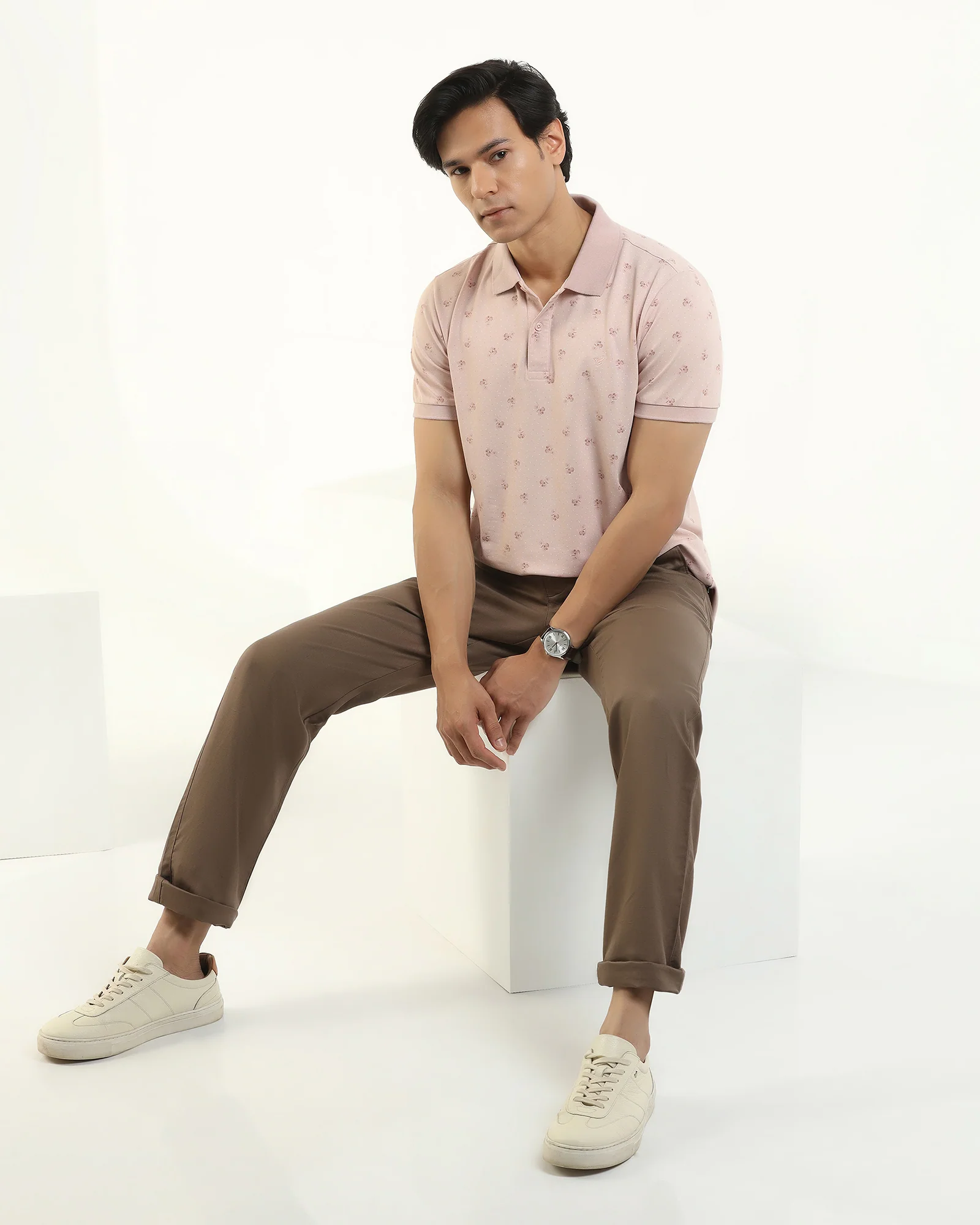 Polo Pink Printed T-Shirt - Sonic - Image 7