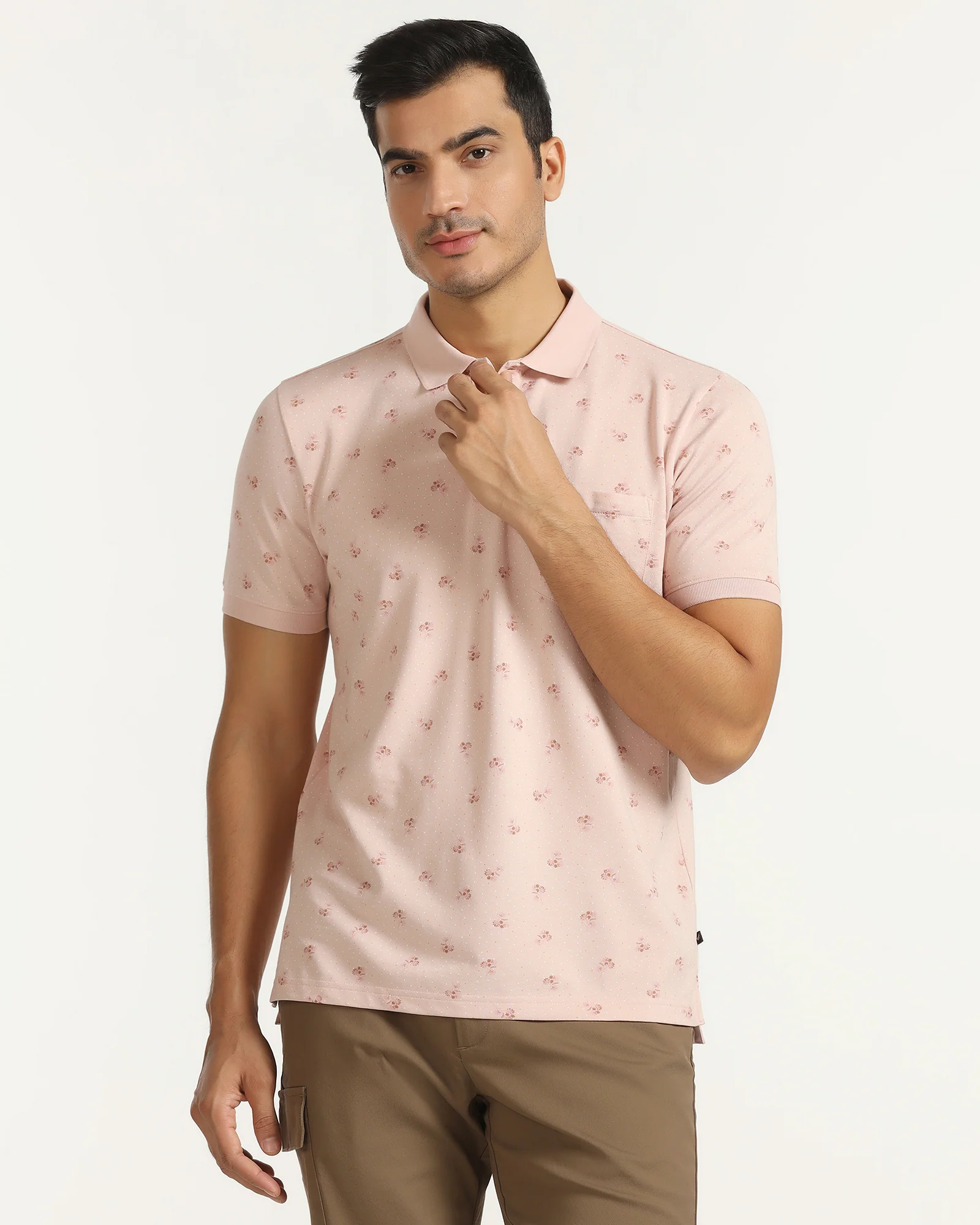 Polo Pink Printed T-Shirt - Sonic - Image 8