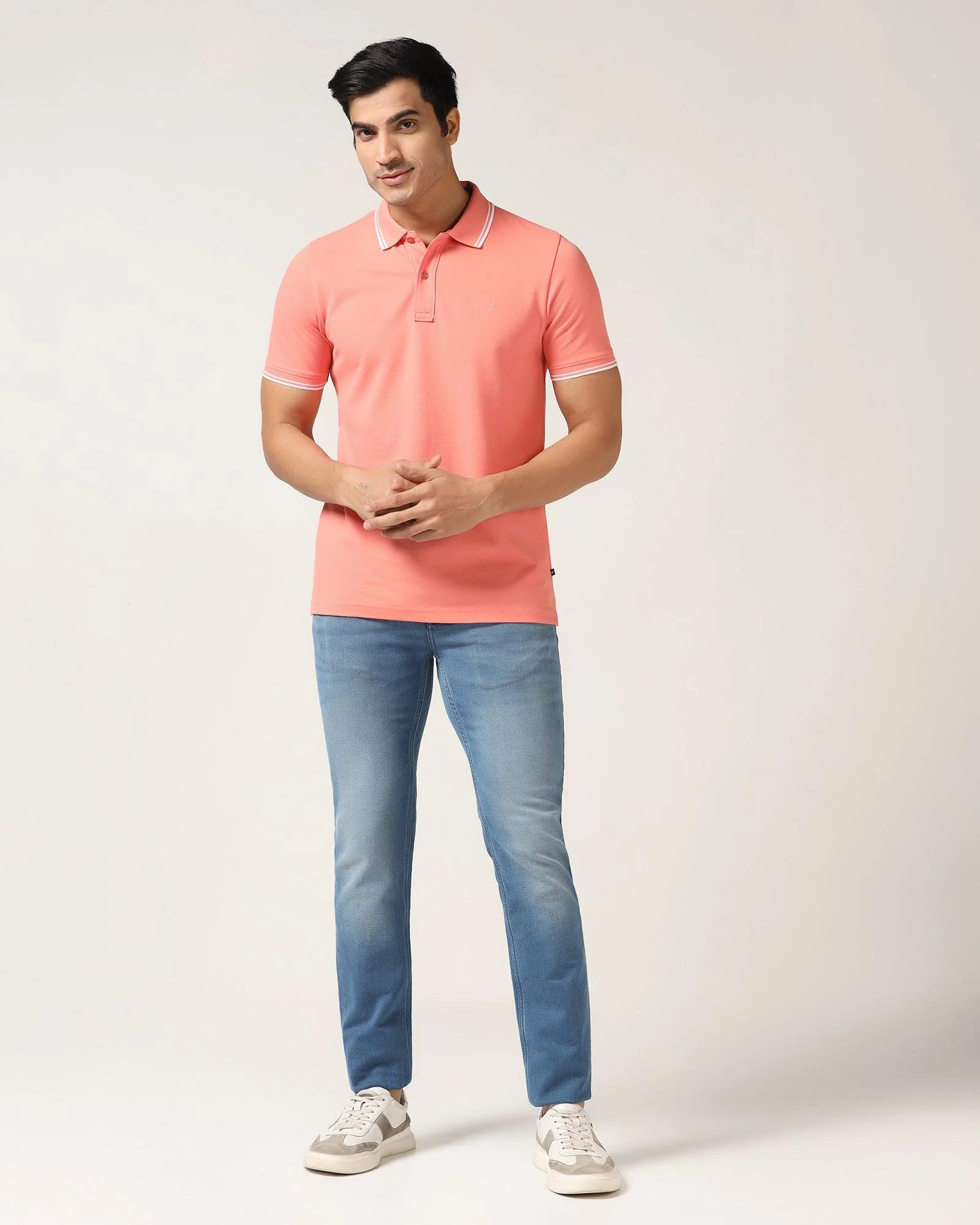 Polo Pink Solid T-Shirt - Fifa - Image 3