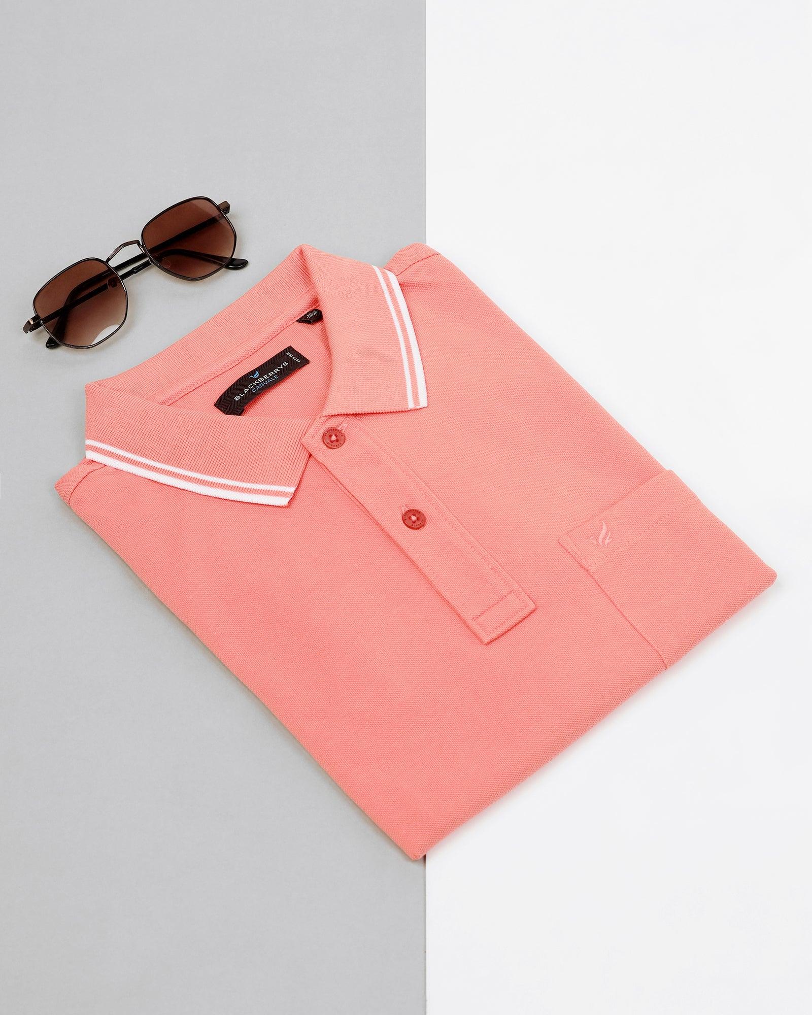 Polo Pink Solid T-Shirt - Fifa - Image 5