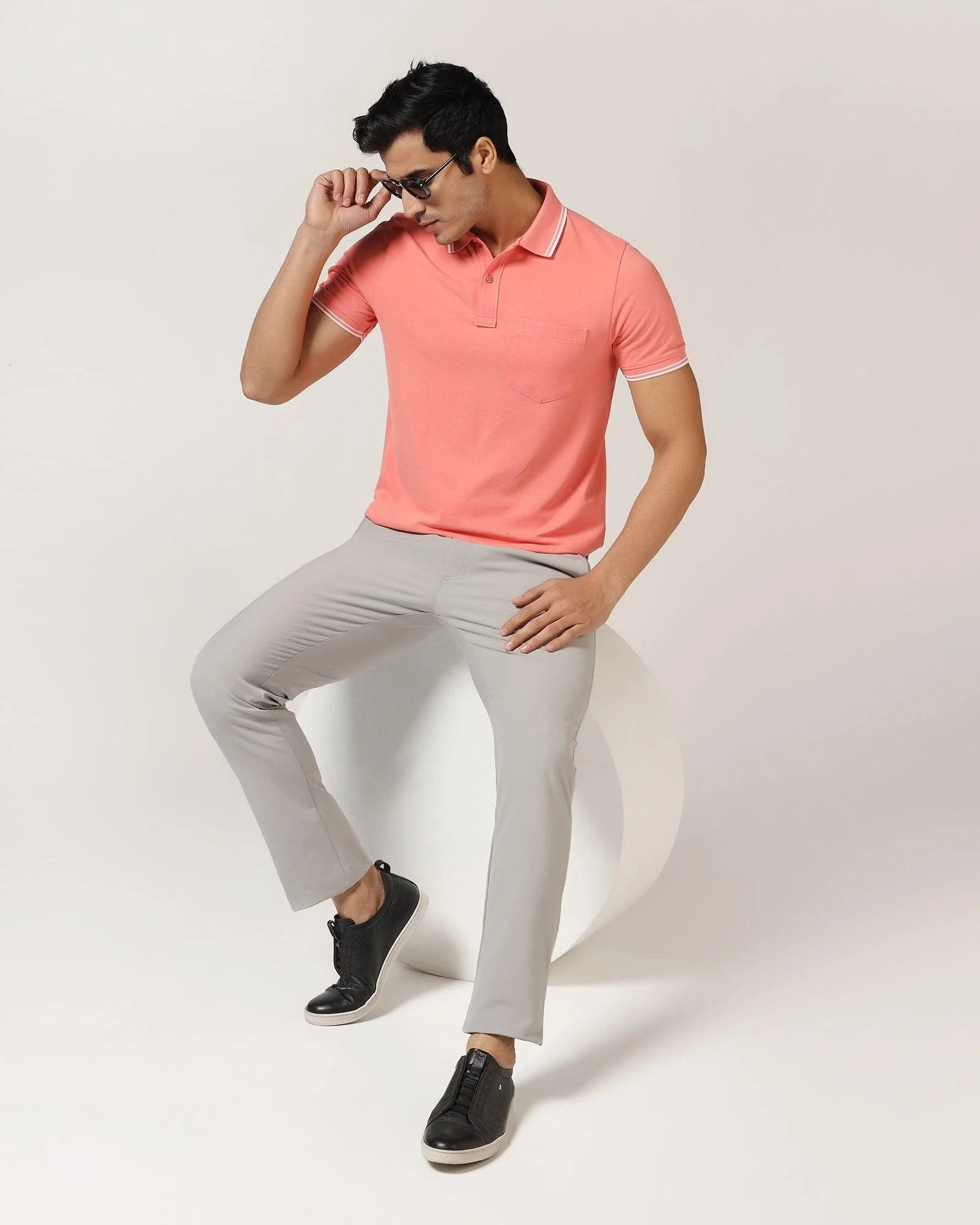 Polo Pink Solid T-Shirt - Fifa - Image 6