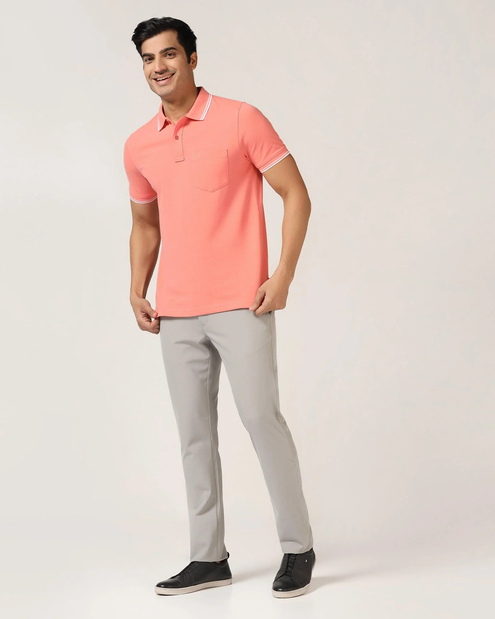 Polo Pink Solid T-Shirt - Fifa - Image 8